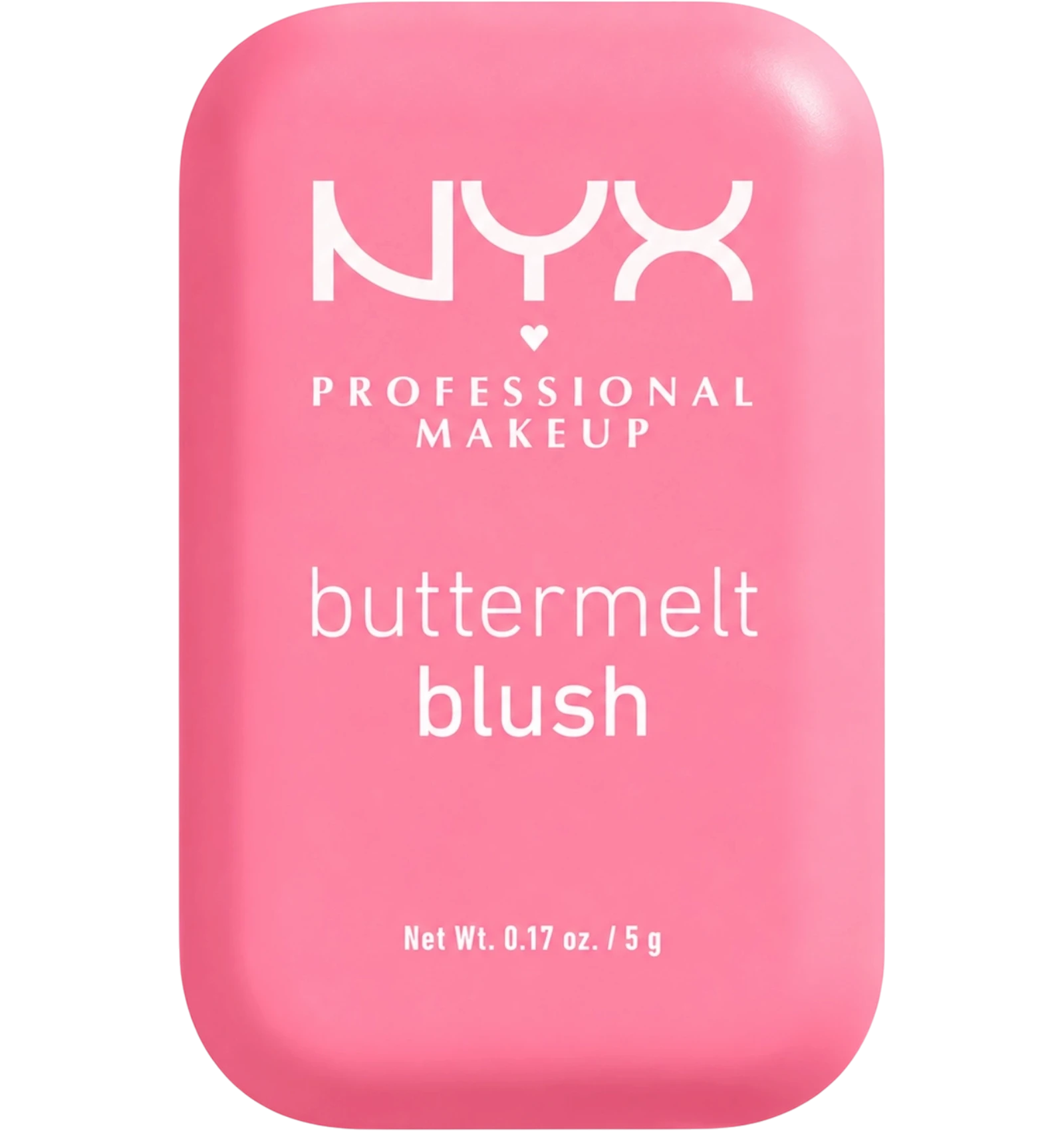 NYX Buttermelt Blush 02 Butta Together pink 5 g compact front view