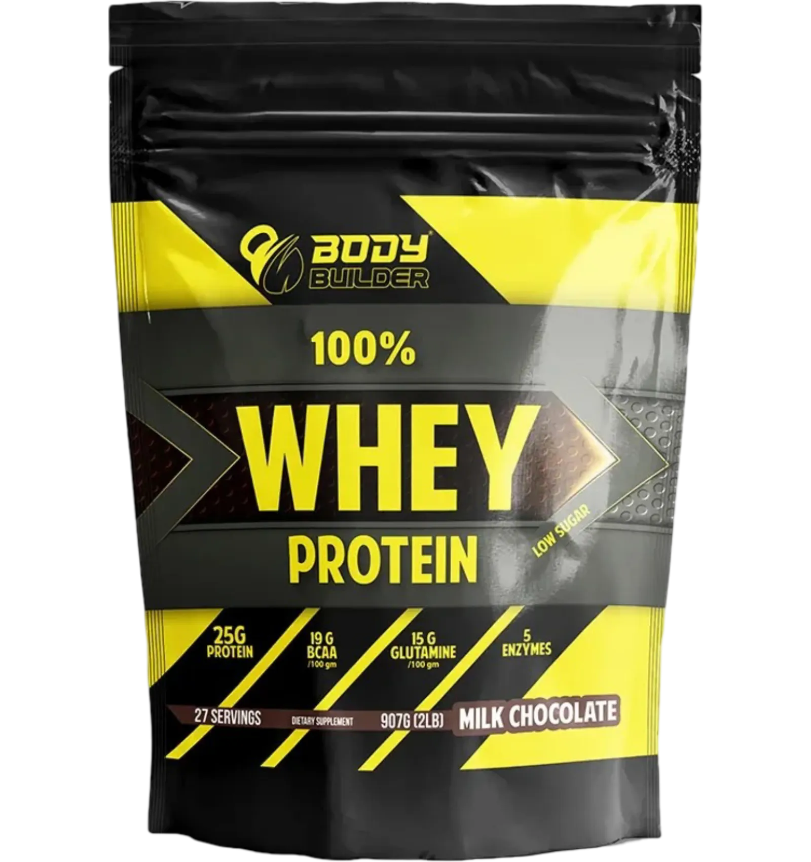 Body Builder 100% Whey protein milk chocolate flavor 2lb