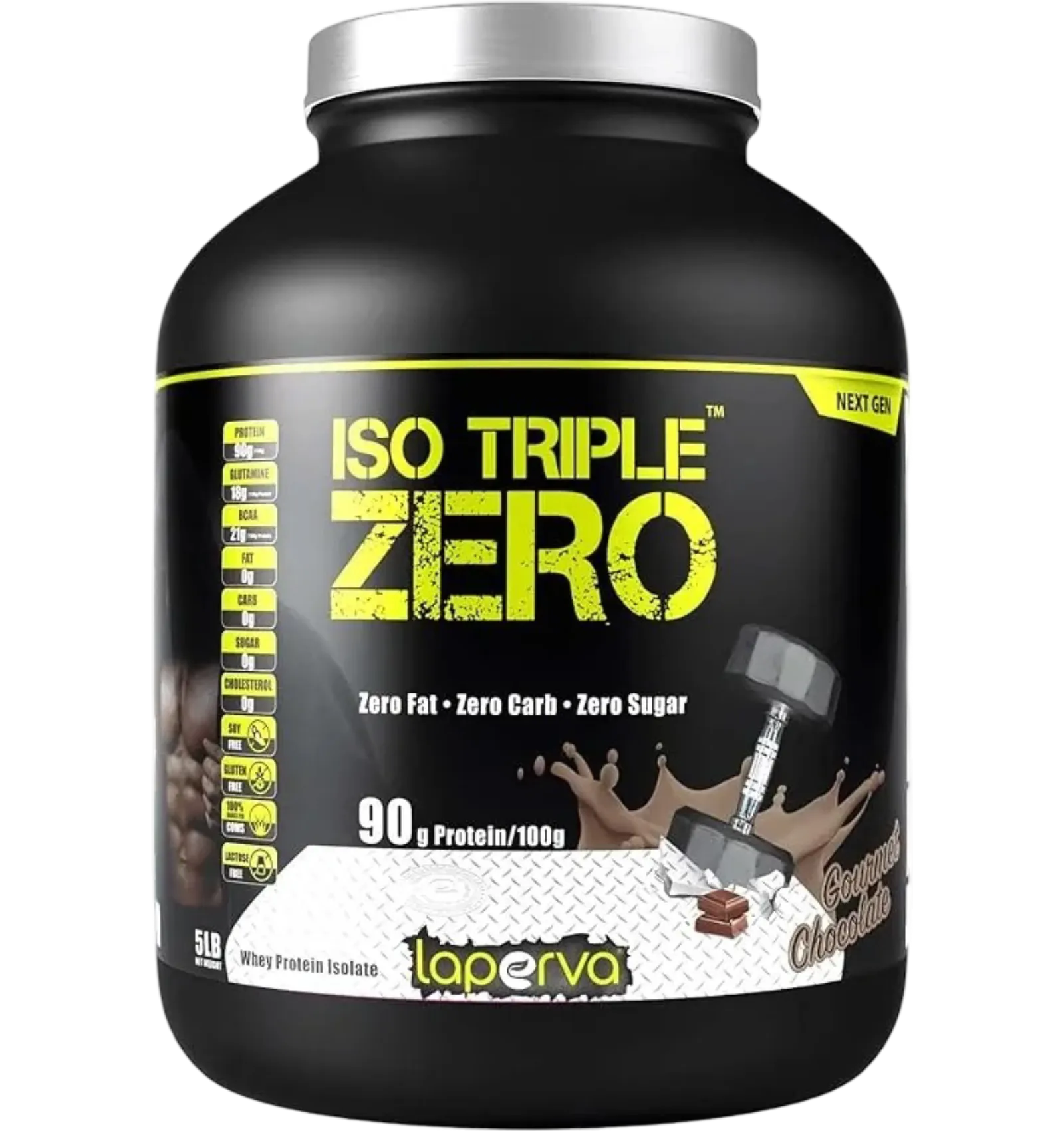 Laperva Iso Triple Zero gourmet chocolate whey isolate 5lb