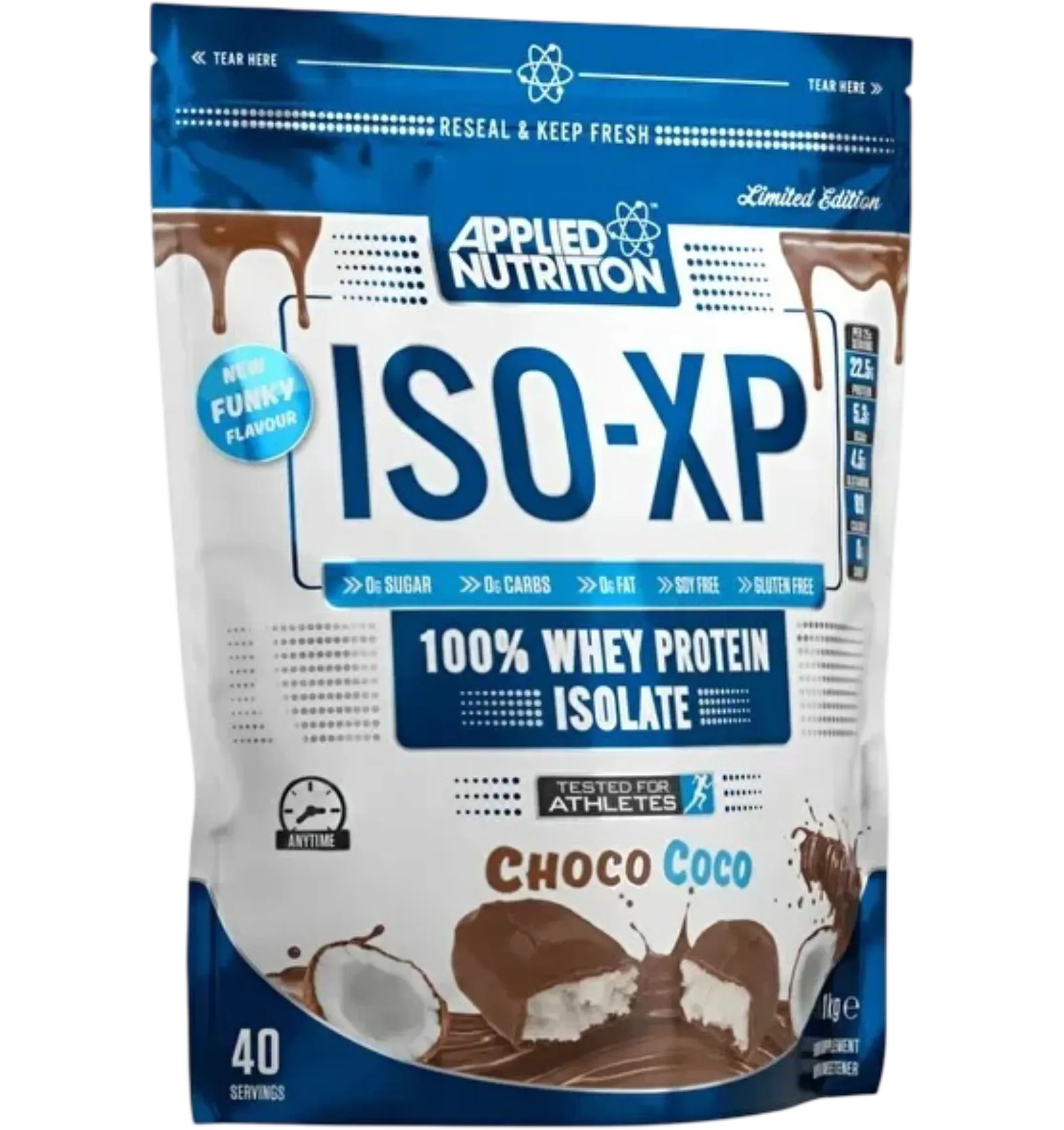 Applied Nutrition Iso-XP whey protein choco bueno 1000g