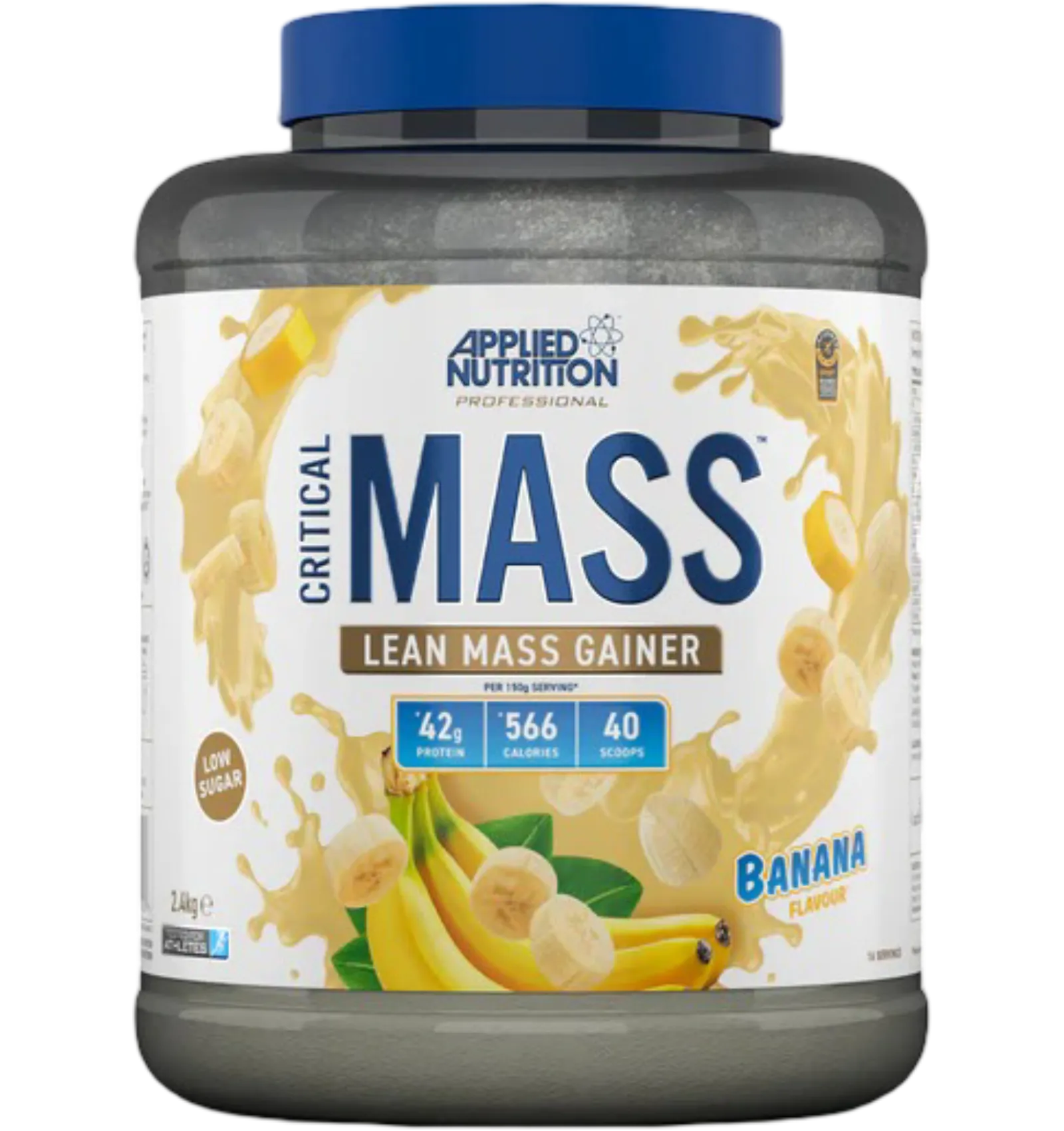 Applied Nutrition Critical Mass Banana lean mass gainer 2.4kg tub