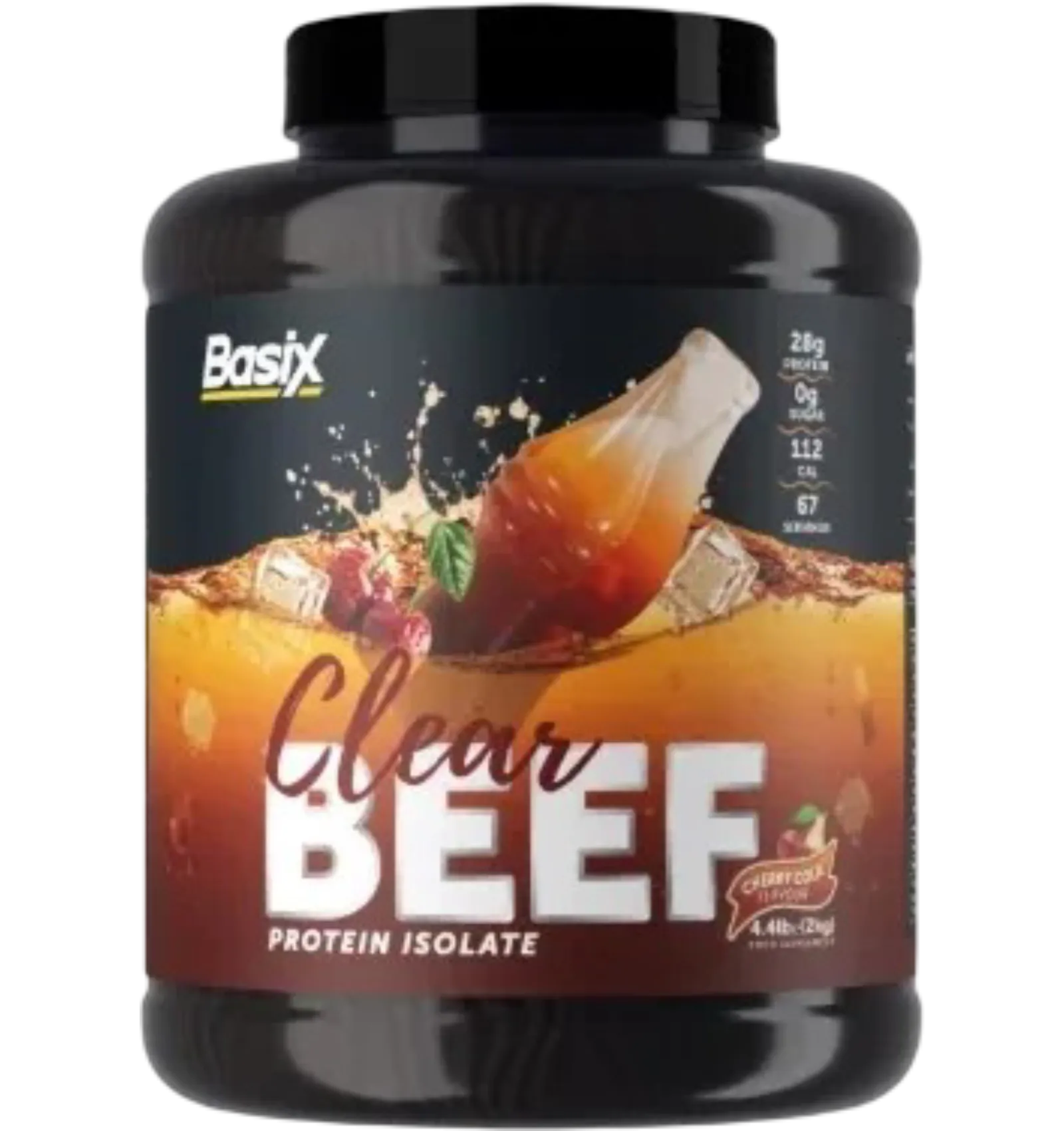 Basix Clear Beef protein isolate cherry cola flavor 4.4lb