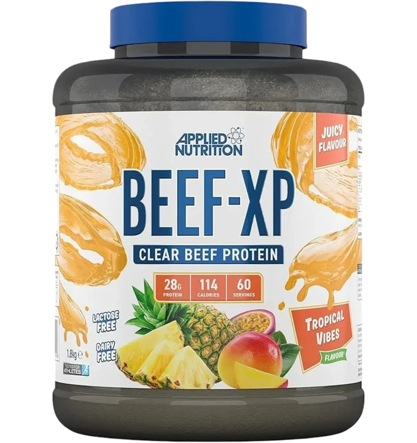 Applied Nutrition Beef-XP clear beef protein Tropical Vibes flavor 60 servings