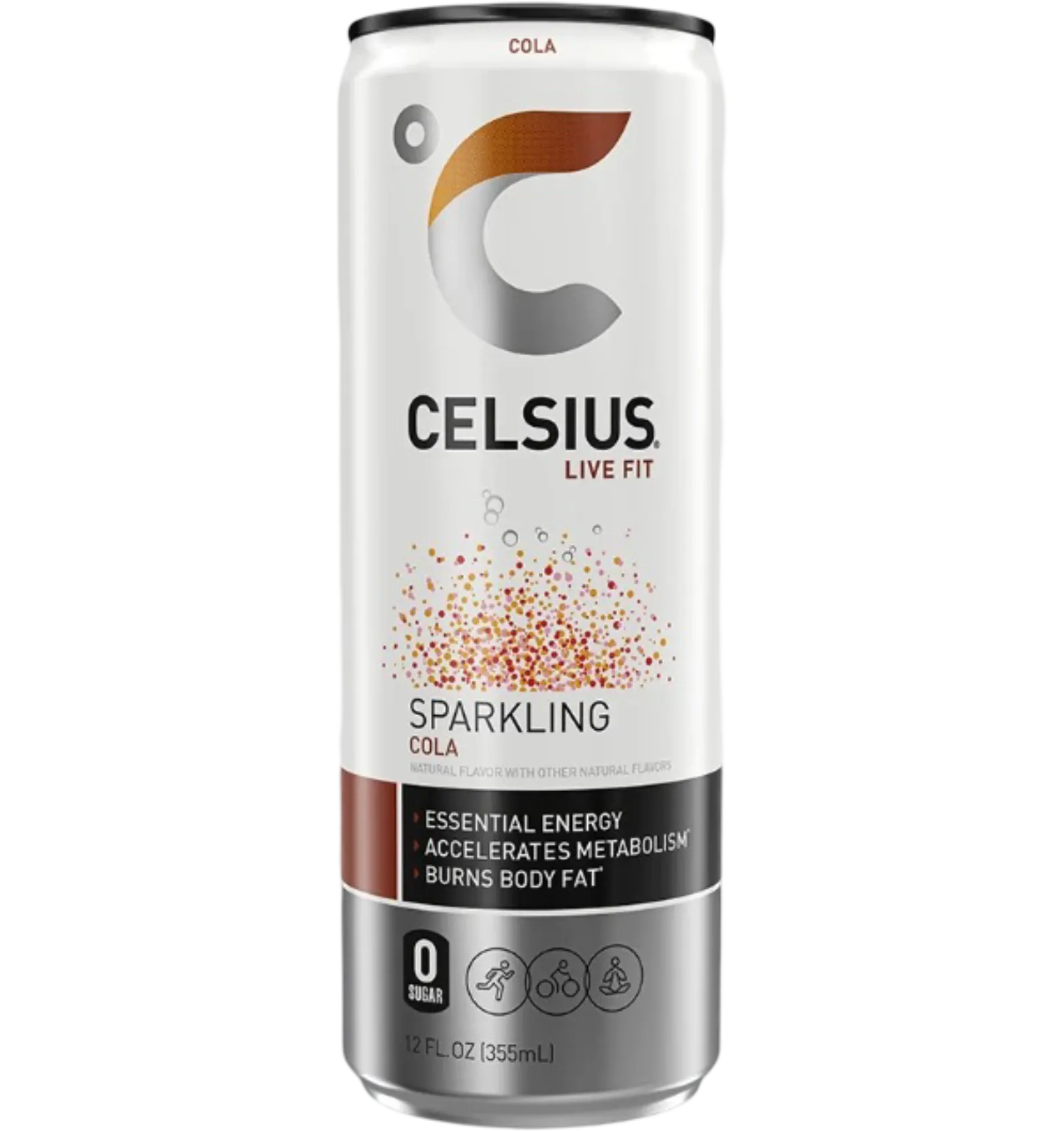 Celsius cola fitness drink sparkling 355ml