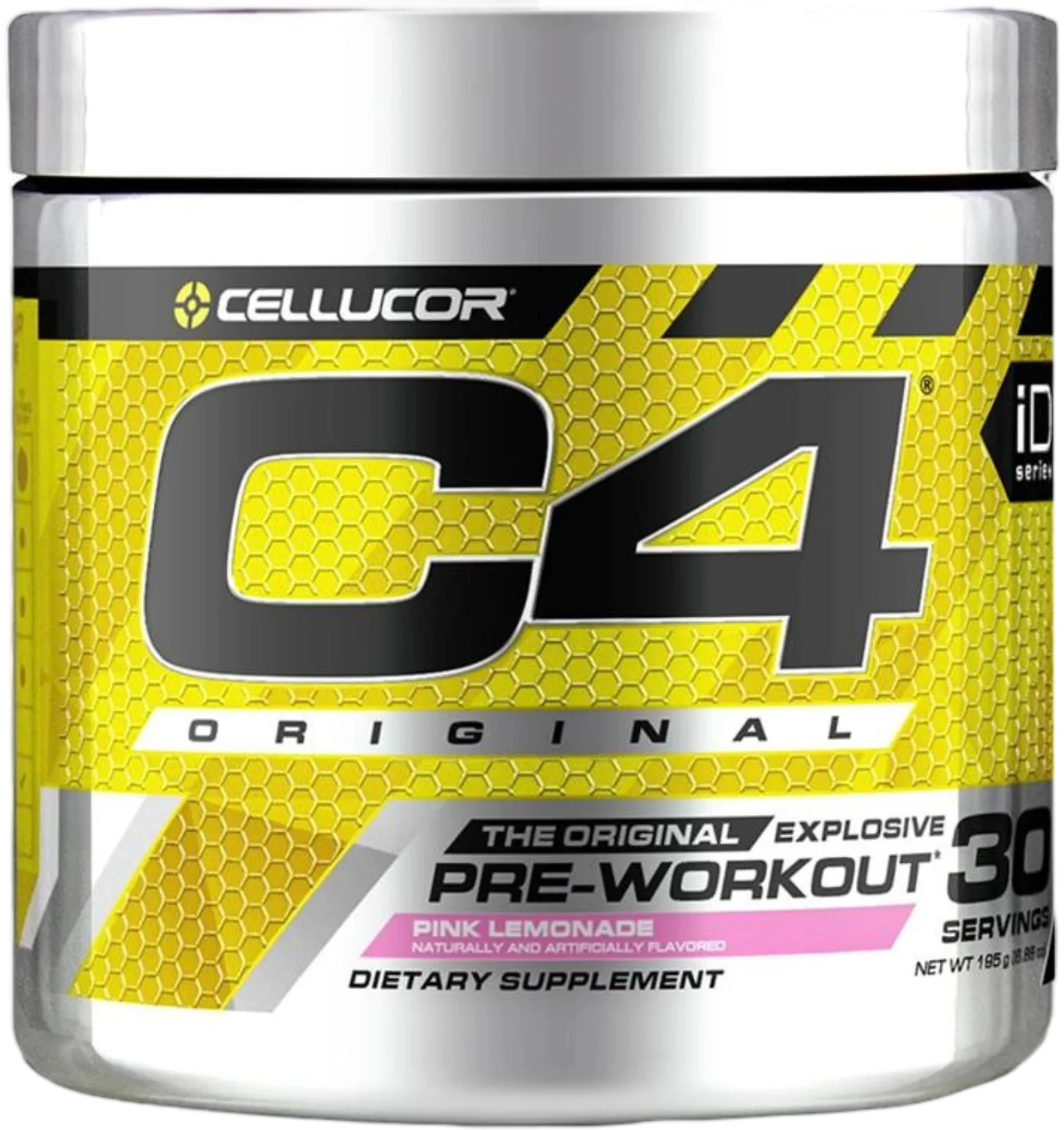 Cellucor C4 explosive pre workout in pink lemonade flavor 30 servings