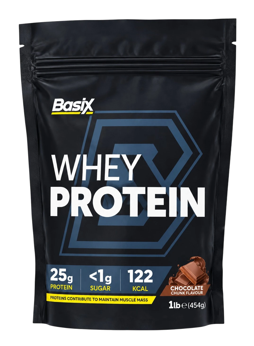 Basix Whey Protein Powder Chocolate Chunk 1LB