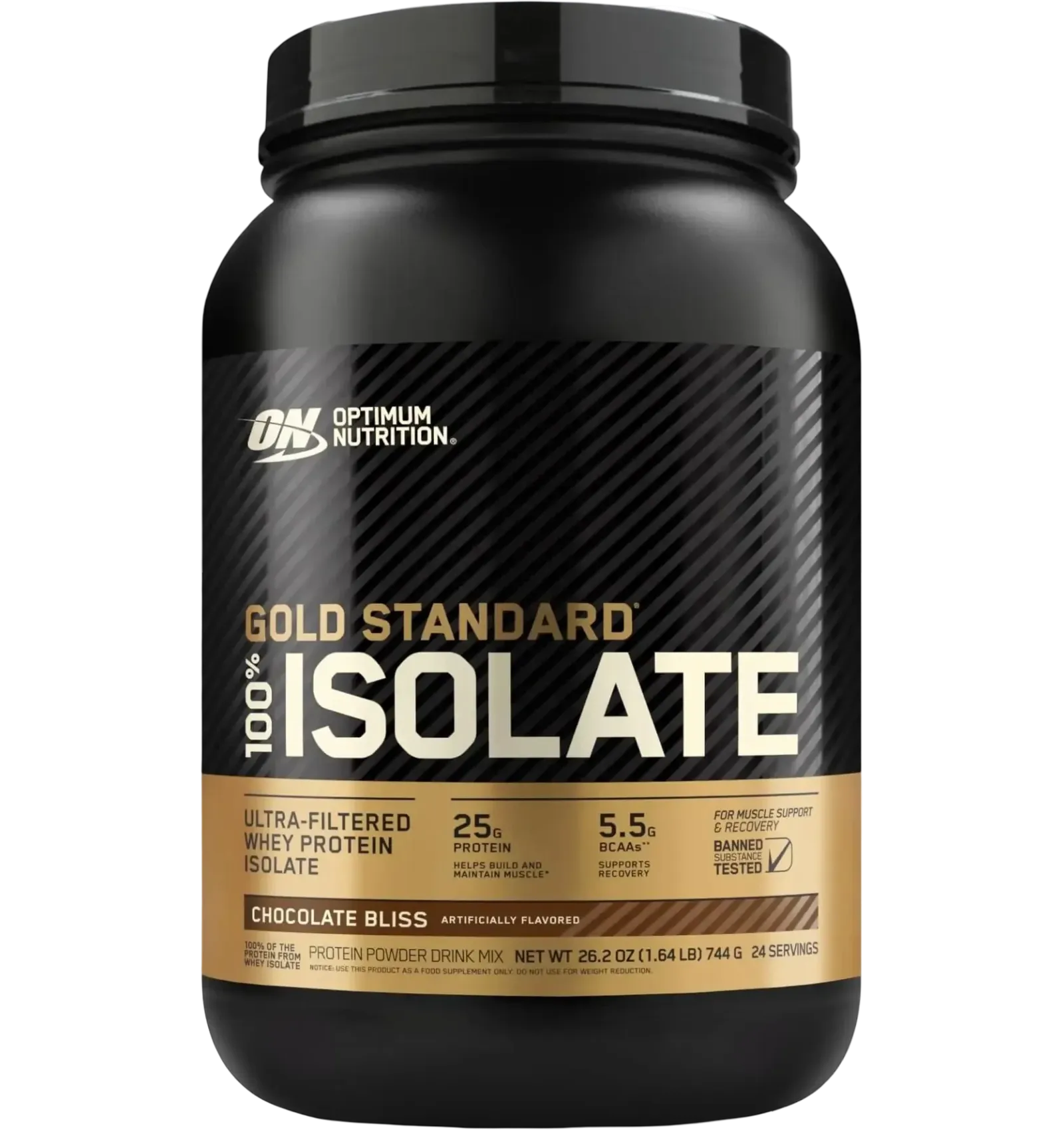 Optimum Nutrition Gold Standard Isolate whey powder Chocolate Bliss 1.64 Lb