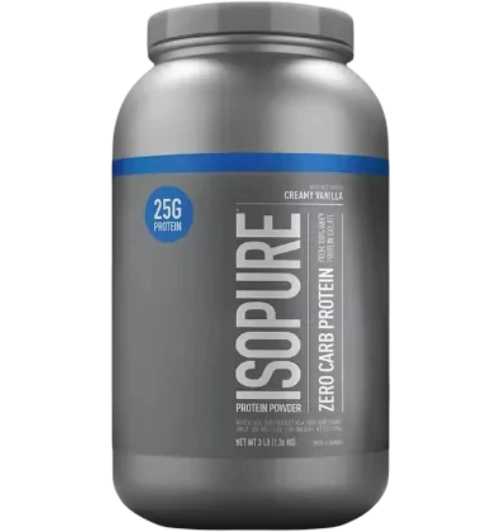 Isopure Zero Carb Whey Protein Creamy Vanilla Flavor 1.36kg