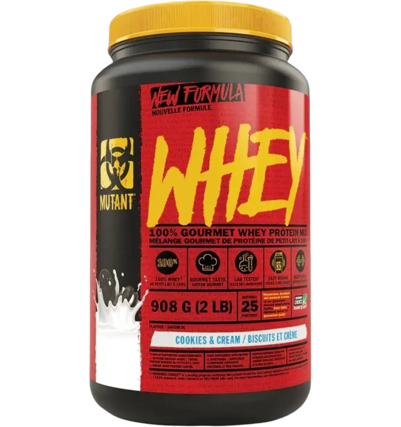 Mutant Whey 100% Gourmet protein 908g triple chocolate blend