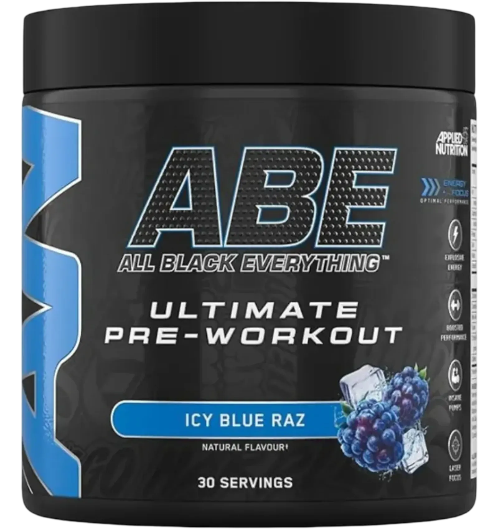 Applied Nutrition ABE Pre Workout Icy Blue Raz 375g powder