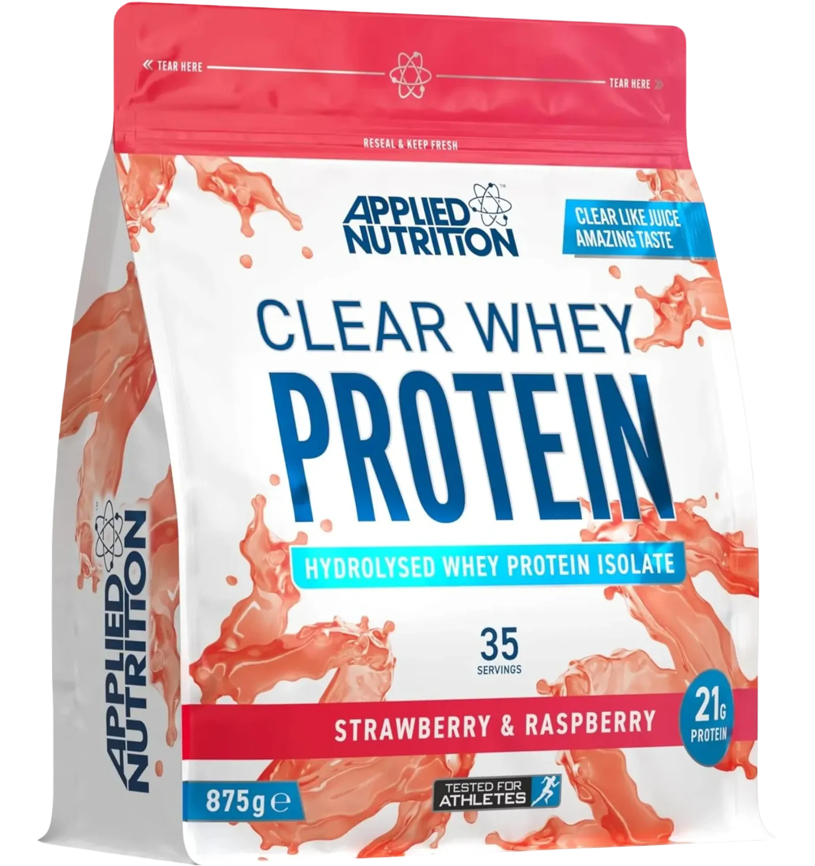Applied Nutrition Clear Whey Protein Strawberry Raspberry 875g