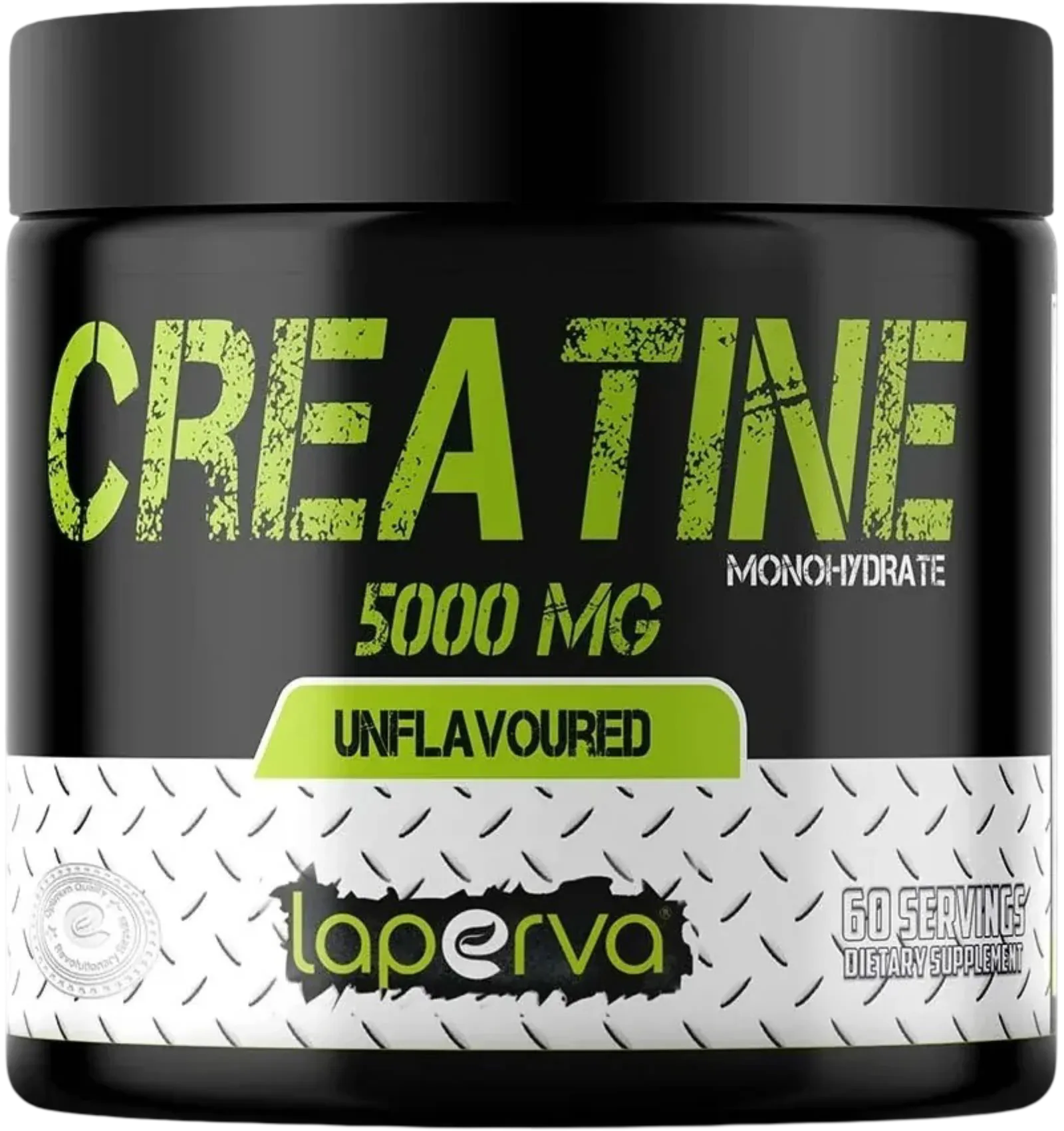 Laperva creatine monohydrate 5000mg unflavoured powder 300g supplement