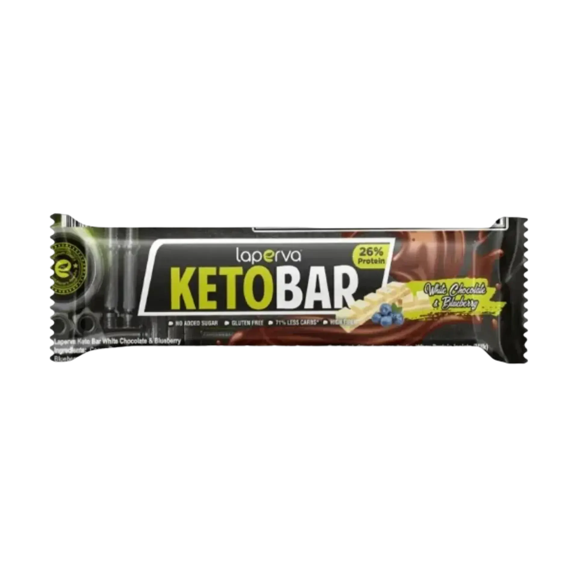 Laperva Keto Bar white chocolate blueberry flavor 35g