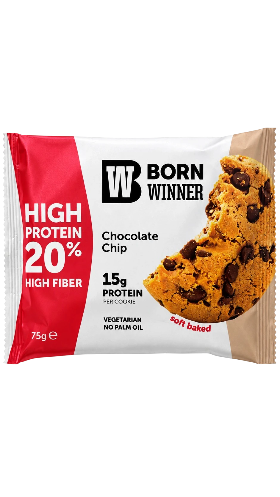 Born Winner Boost Protein Cookies (Chocolate Chip) 75g