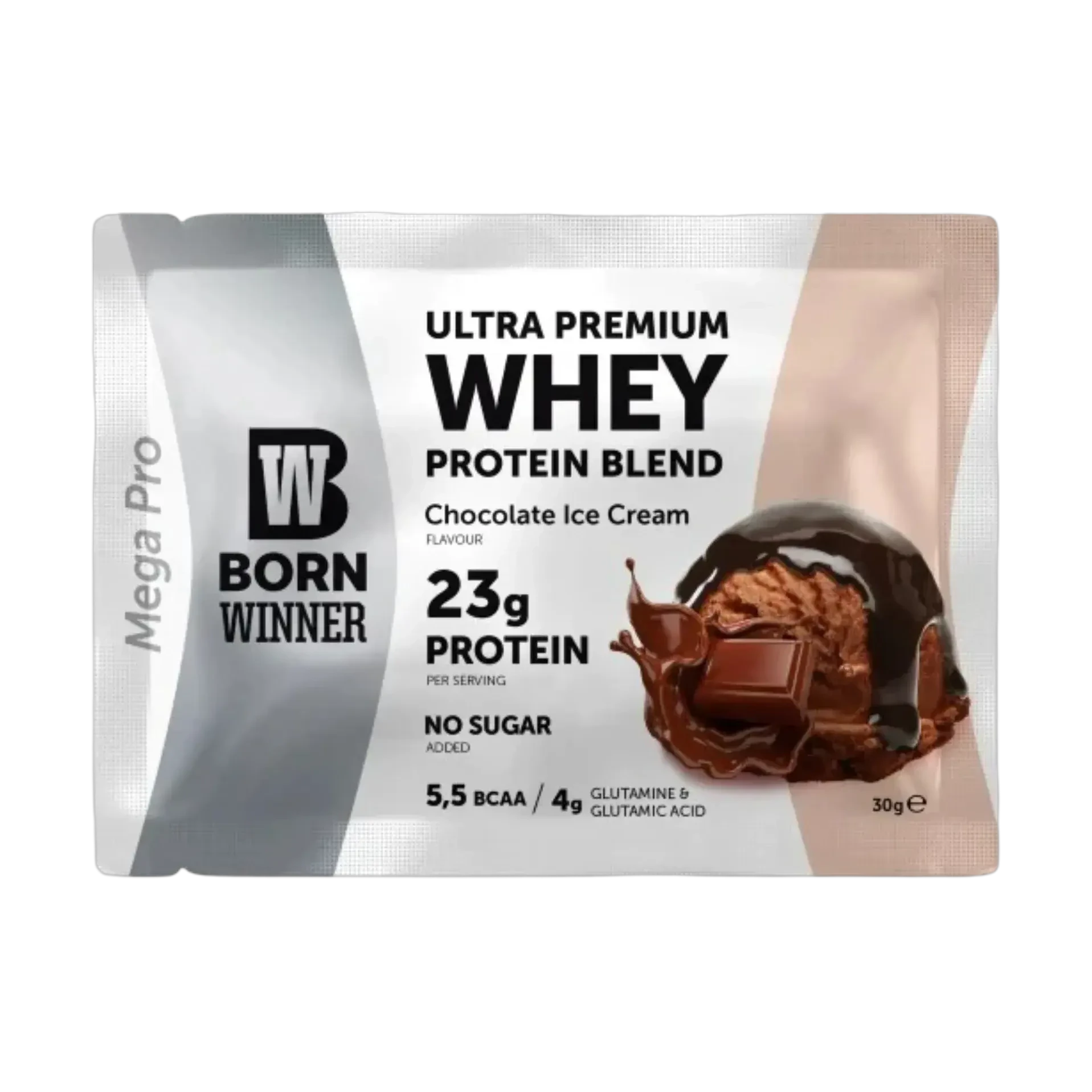 Born Winner Whey Protein Powder Chocolate Ice Cream 30g