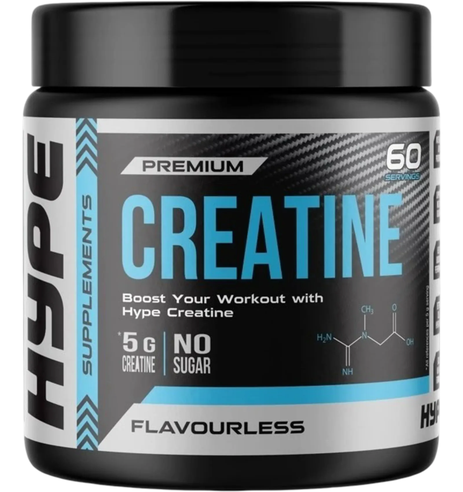 Hype Creatine powder flavourless 300g with 60 servings