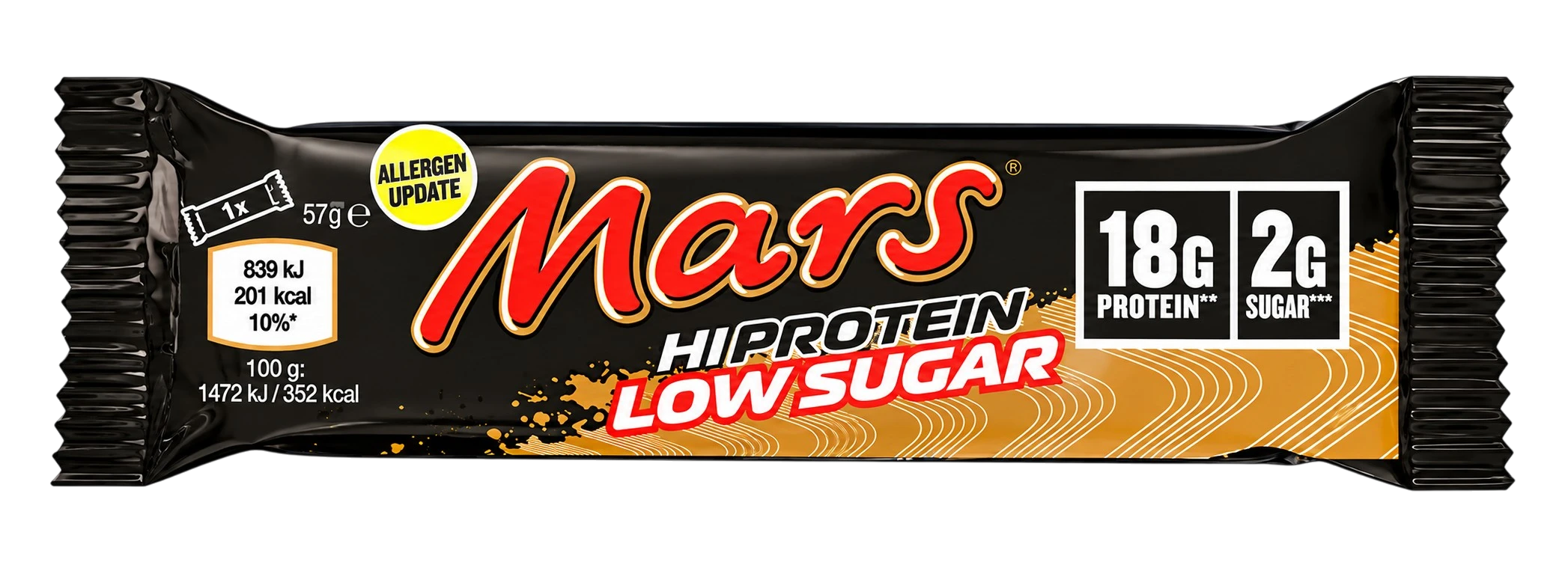 Mars Hi Protein low sugar chocolate bar 57g
