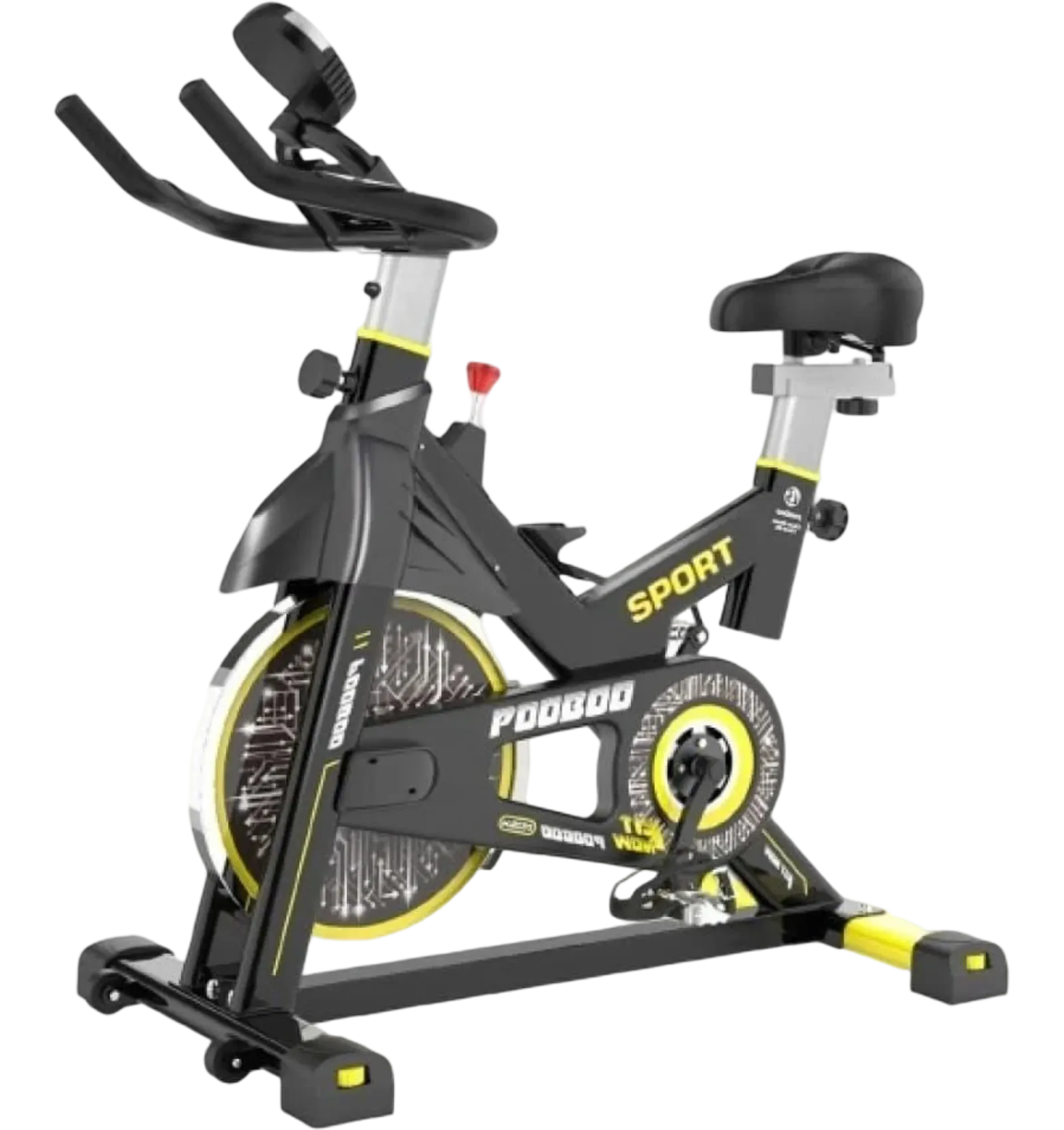 دراجة MY LIFE FITNESS تمارين ثابتة AM1100 بمقعد مبطن