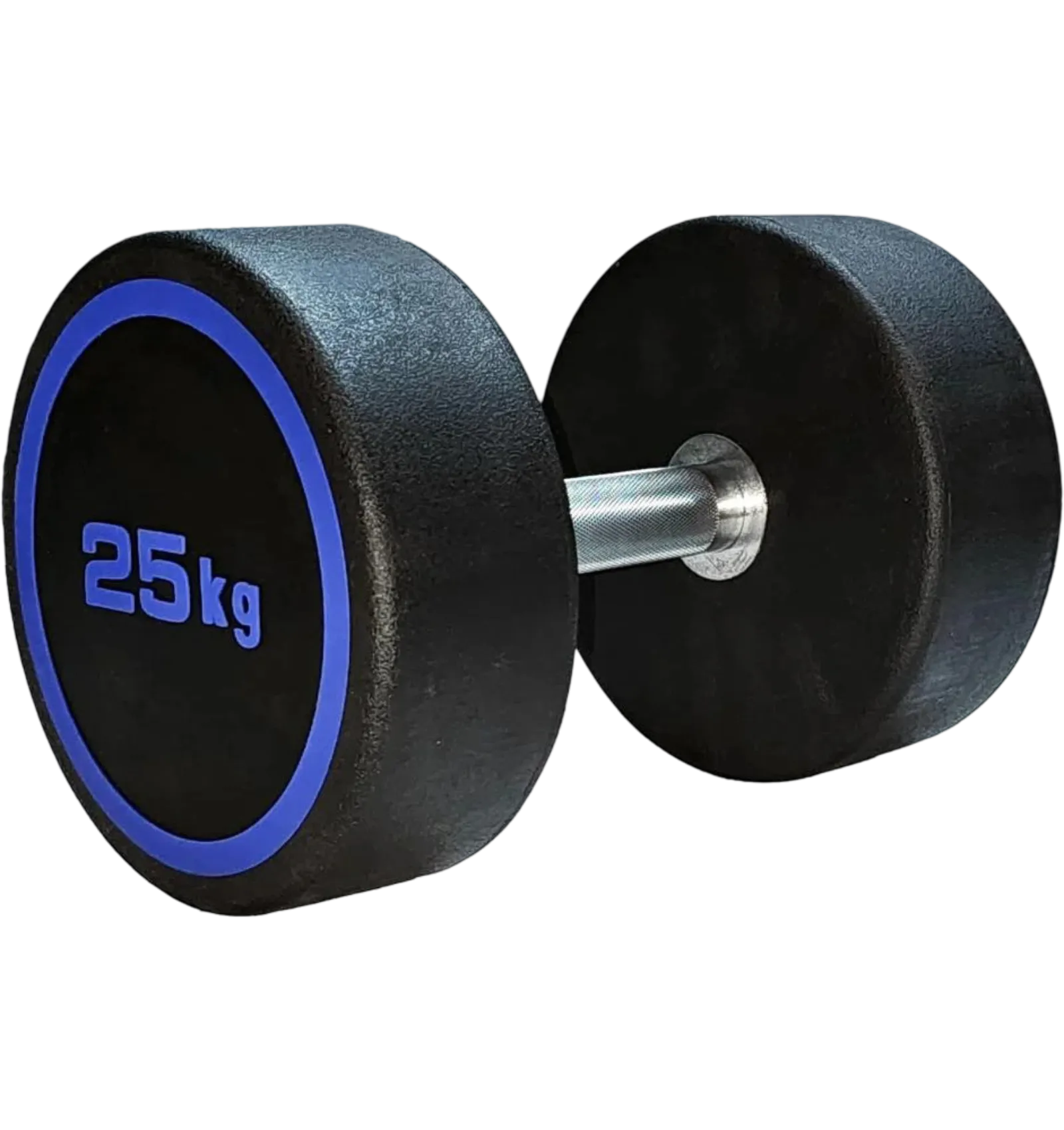 دمبل MY LIFE FITNESS 25 كغ دائري بمقبض معدني مخرم