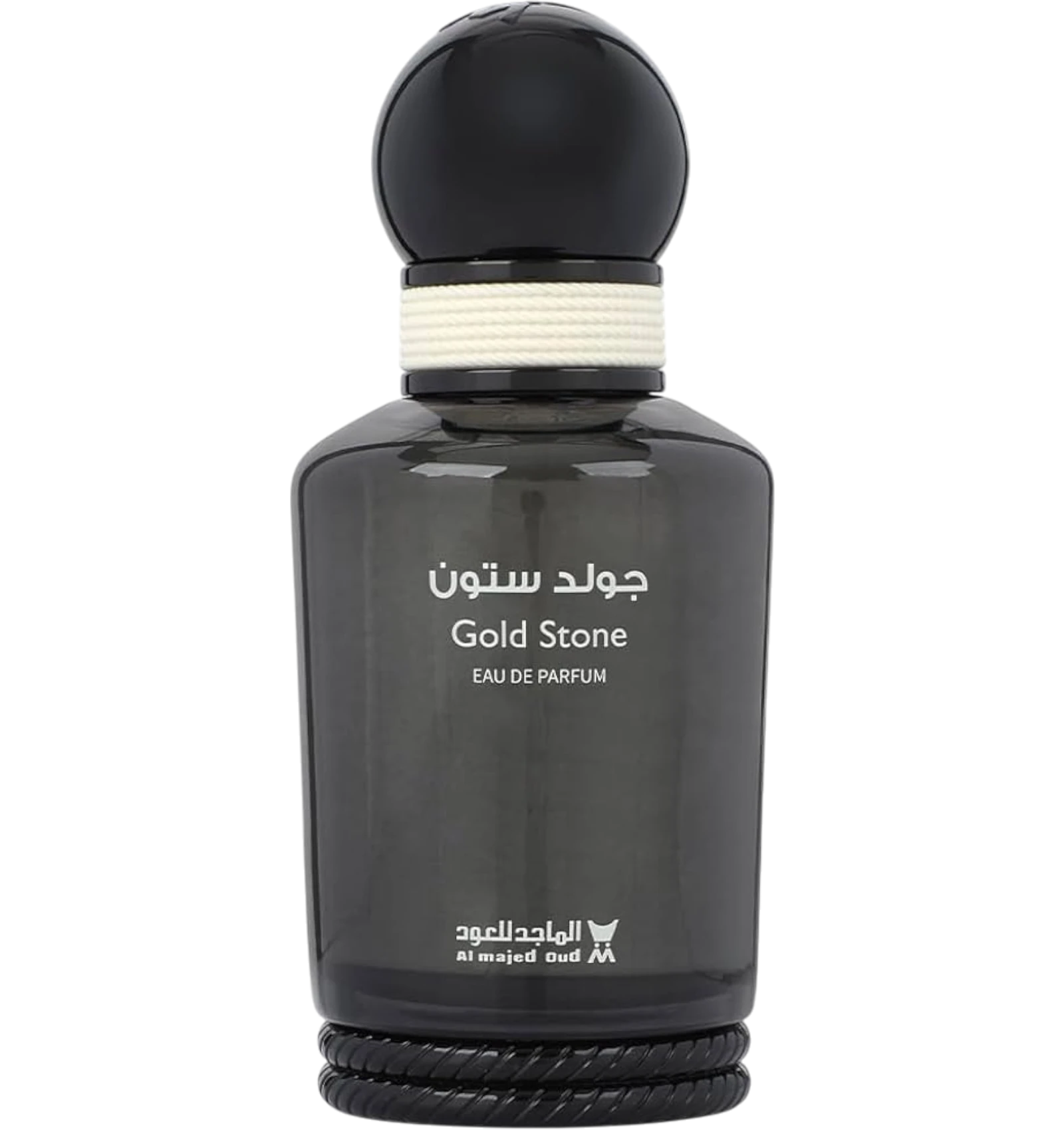 عطر جولد ستون من الماجد للعود للنساء او دي بارفيوم 100 مل بزجاجة داكنة