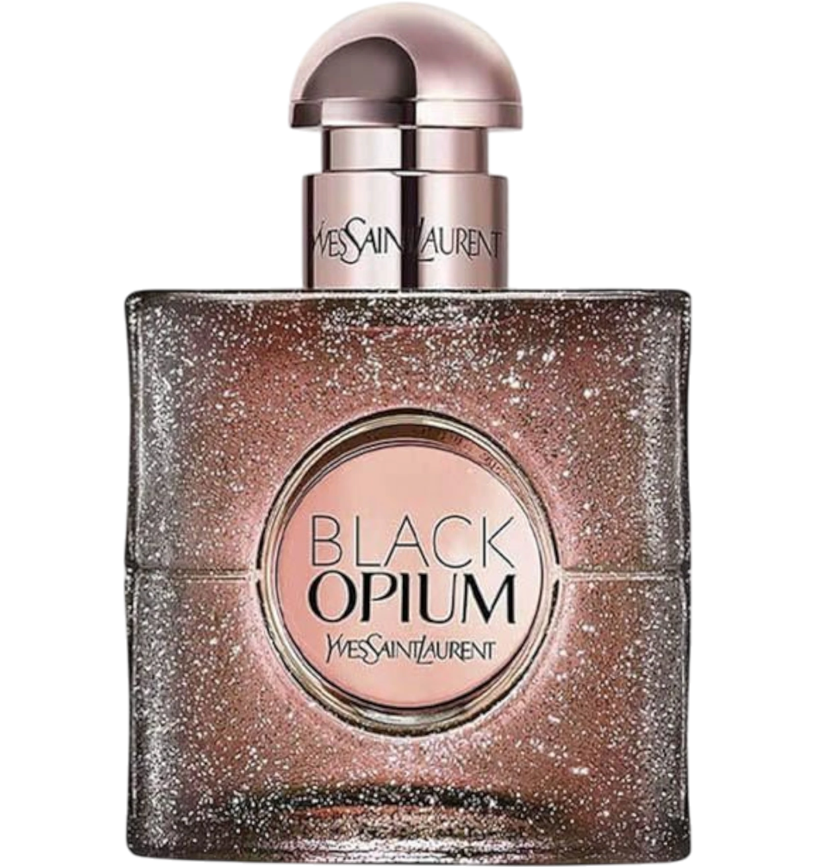 عطر الشعر بلاك اوبيوم من ايف سان لوران للنساء 30 مل بلمعان ذهبي