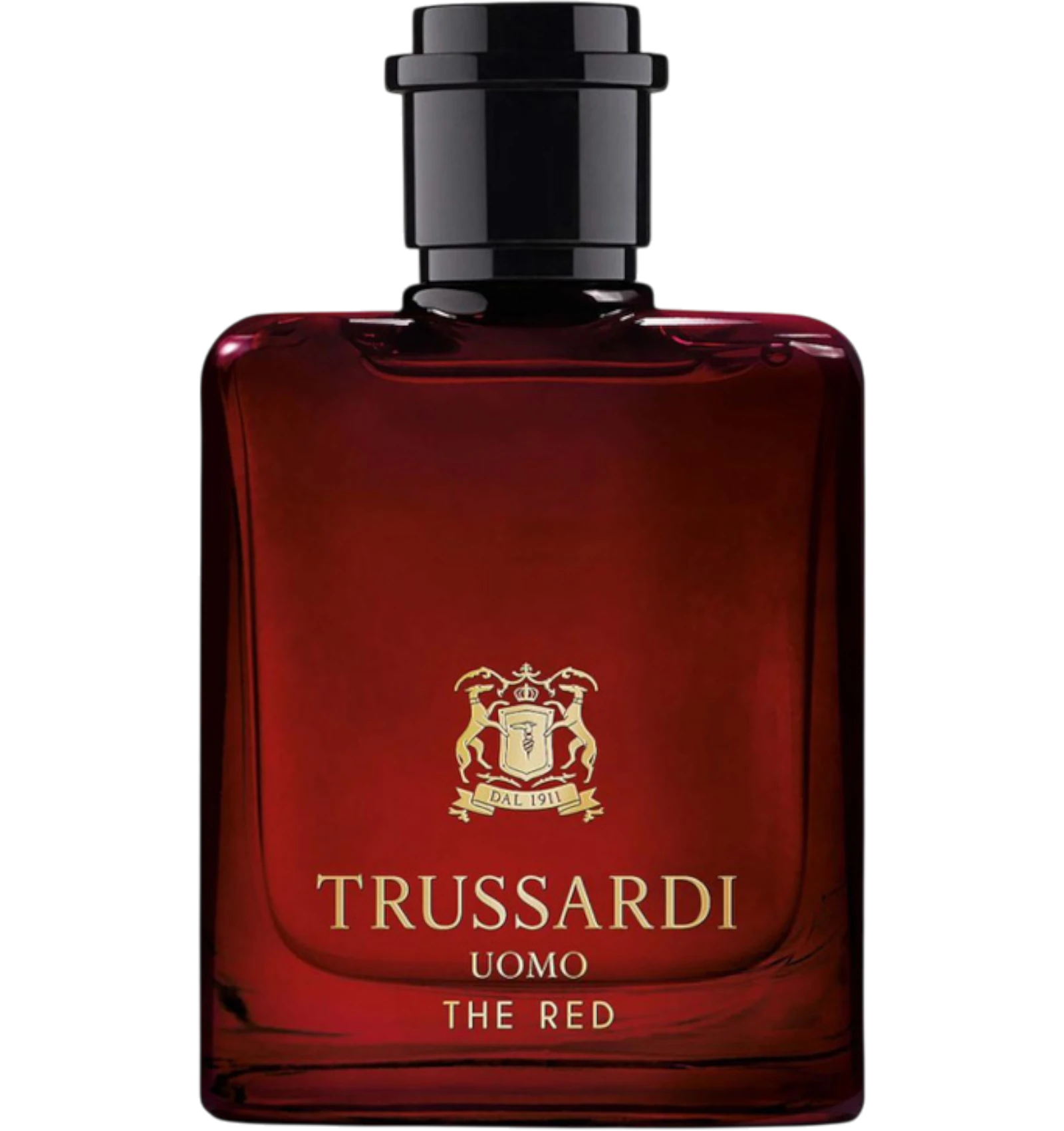 Trussardi Uomo The Red eau de toilette for men 100ml in a deep red bottle