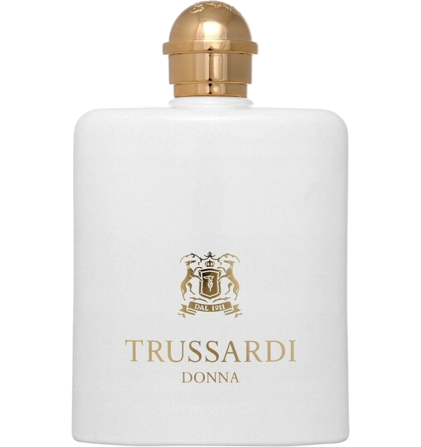 Trussardi Donna eau de parfum for women 100ml in a crisp white bottle
