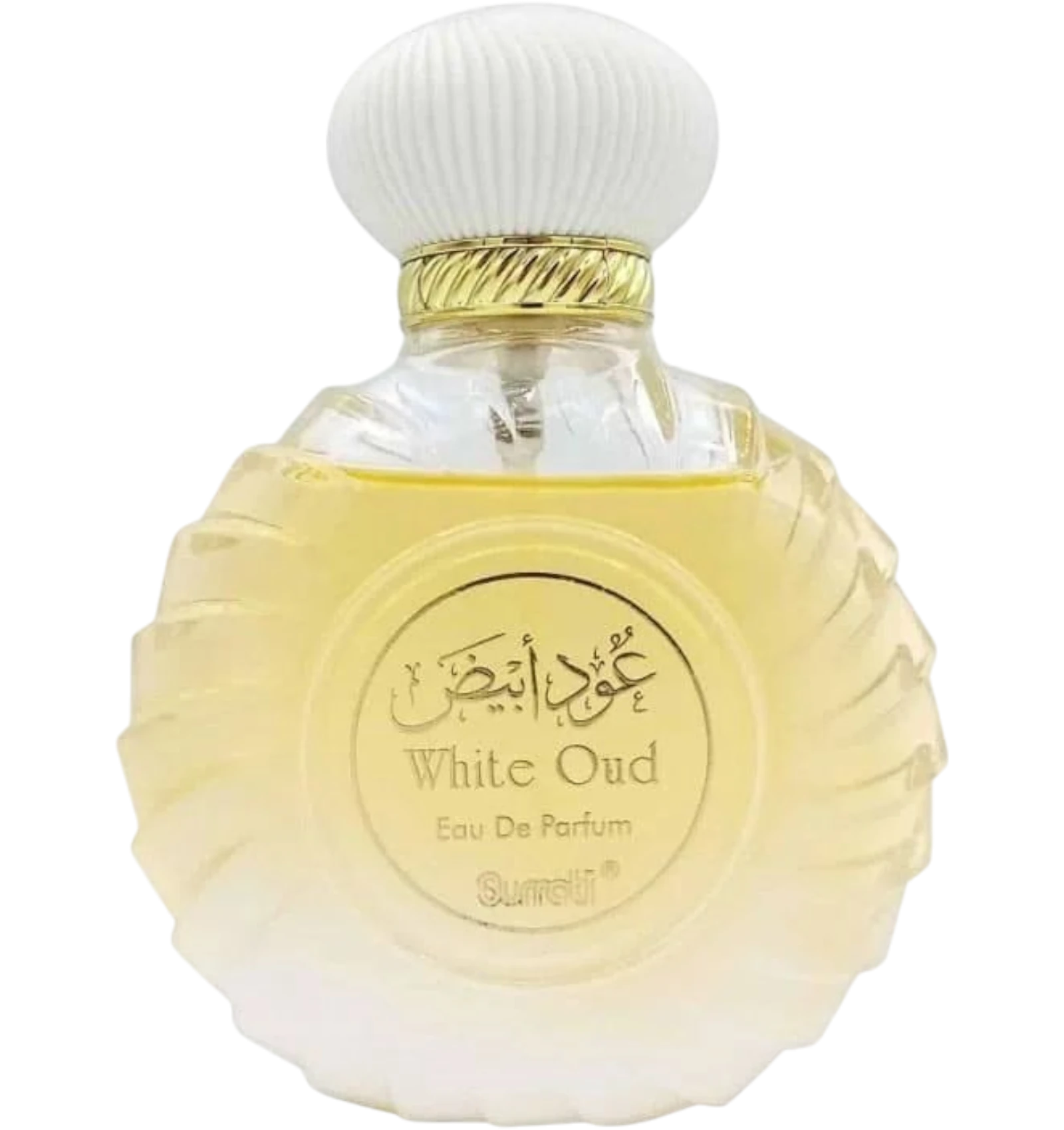 عطر السرتي عود أبيض او دي بارفيوم 100 مل بزجاجة صدفية الشكل