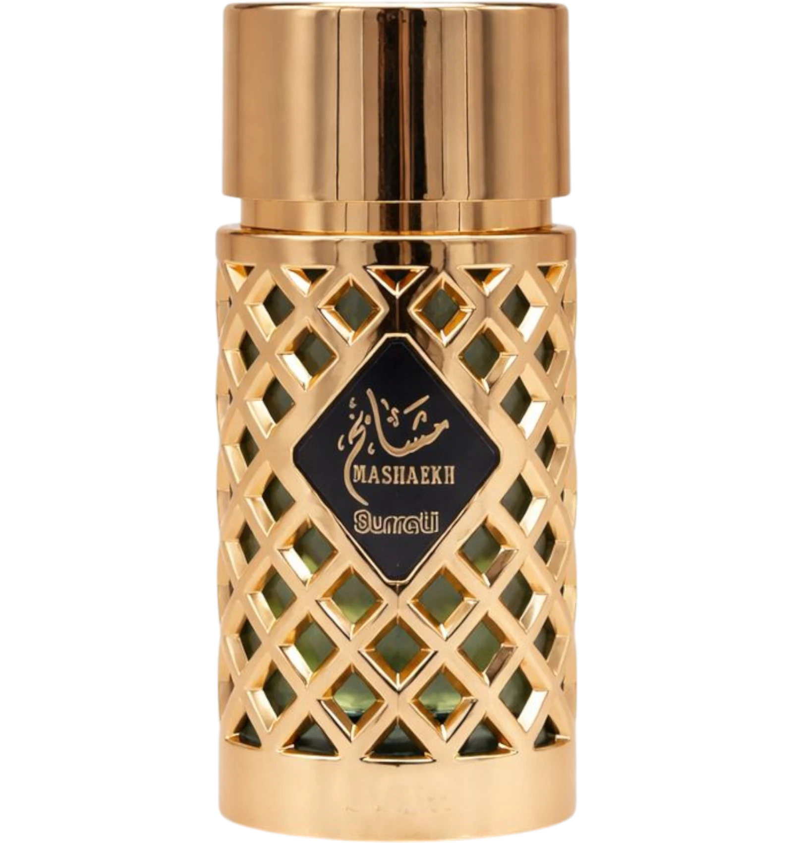عطر السرتي مشايخ او دي بارفيوم 100 مل بزجاجة ذهبية مشبكة