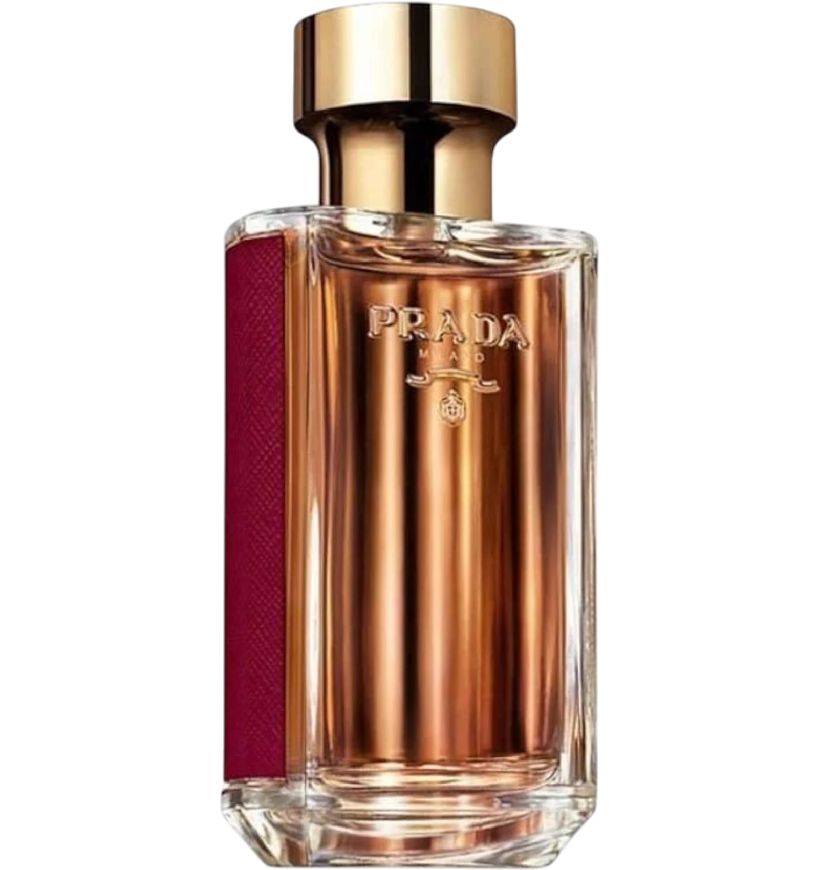 برادا لا فيم انتنس عطر او دي بارفيوم للنساء 100 مل بجلد عنابي