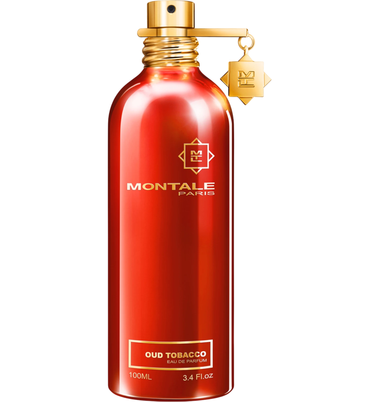 Montale Paris Oud Tobacco Eau de Parfum 100ml in a bold red bottle