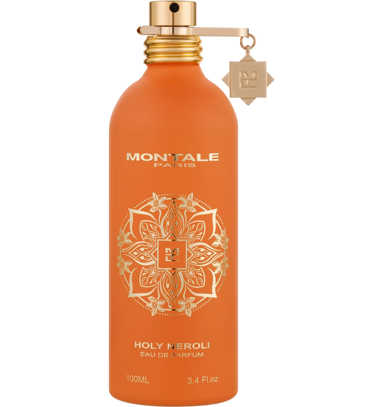 Montale Paris Holy Neroli Eau de Parfum 100ml in a matte orange bottle