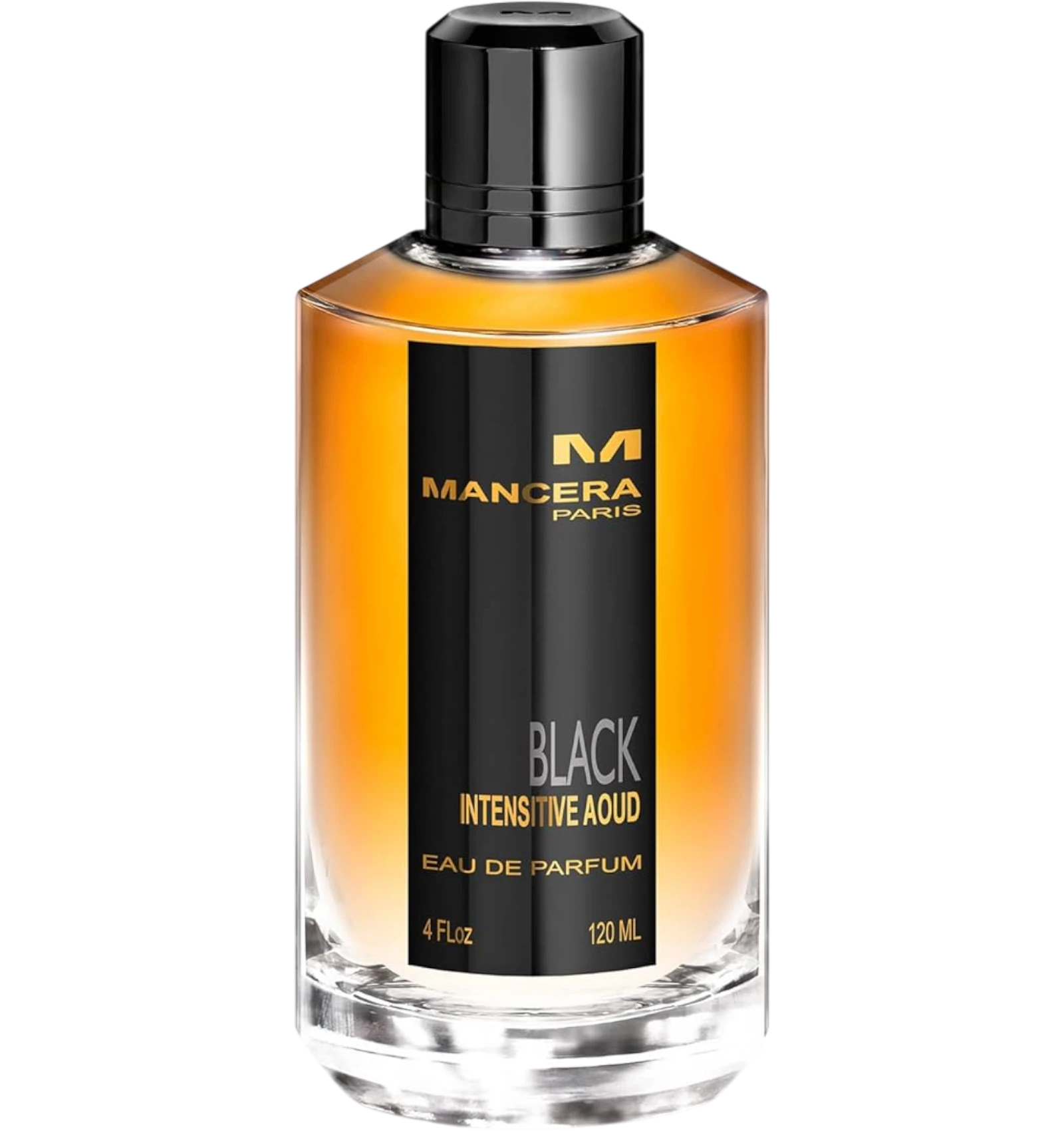 Mancera Paris Black Intensitive Aoud Eau de Parfum 120ml in amber hue