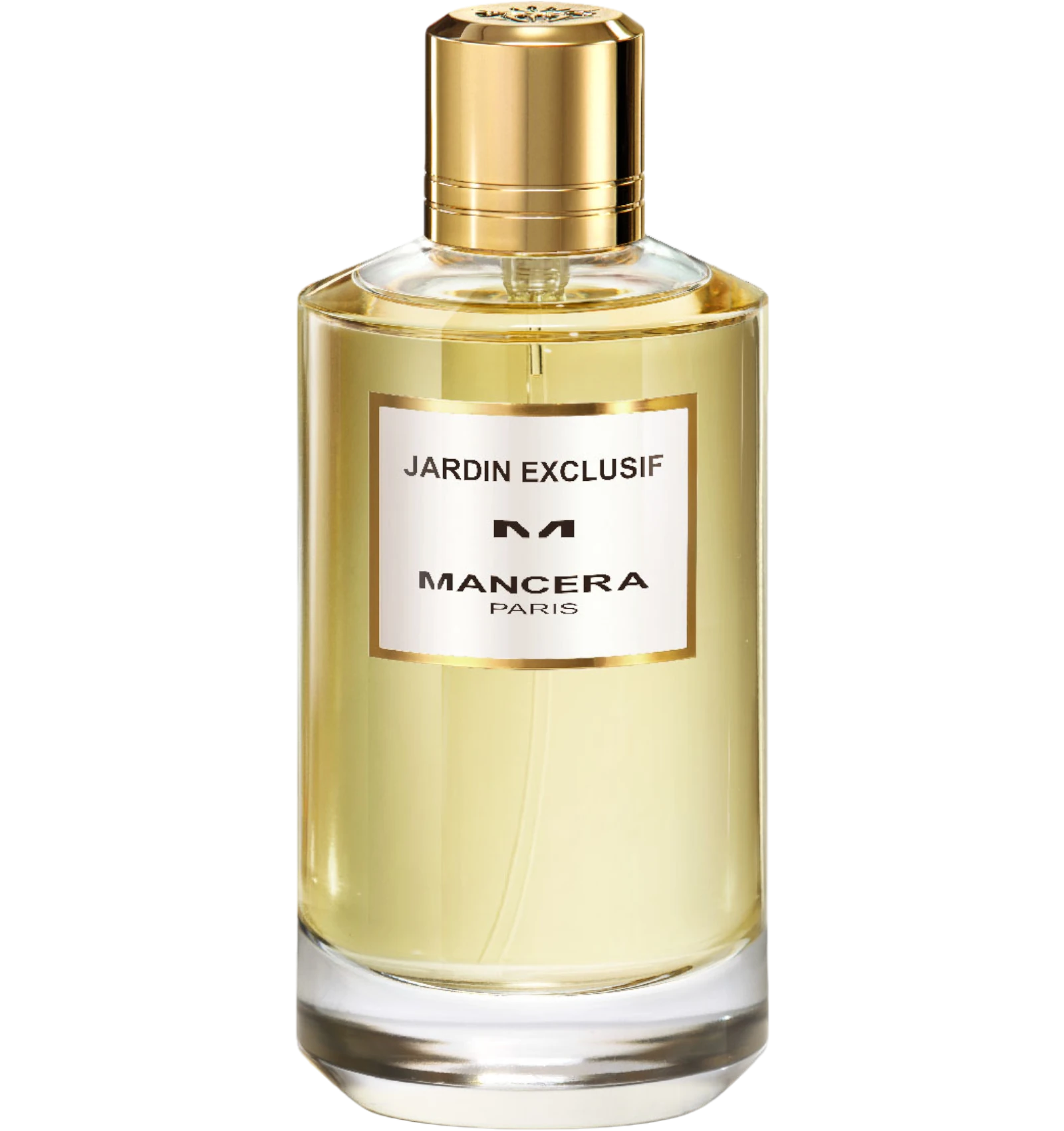 Mancera Paris Jardin Exclusif Eau de Parfum with Golden Toned Liquid 120ml