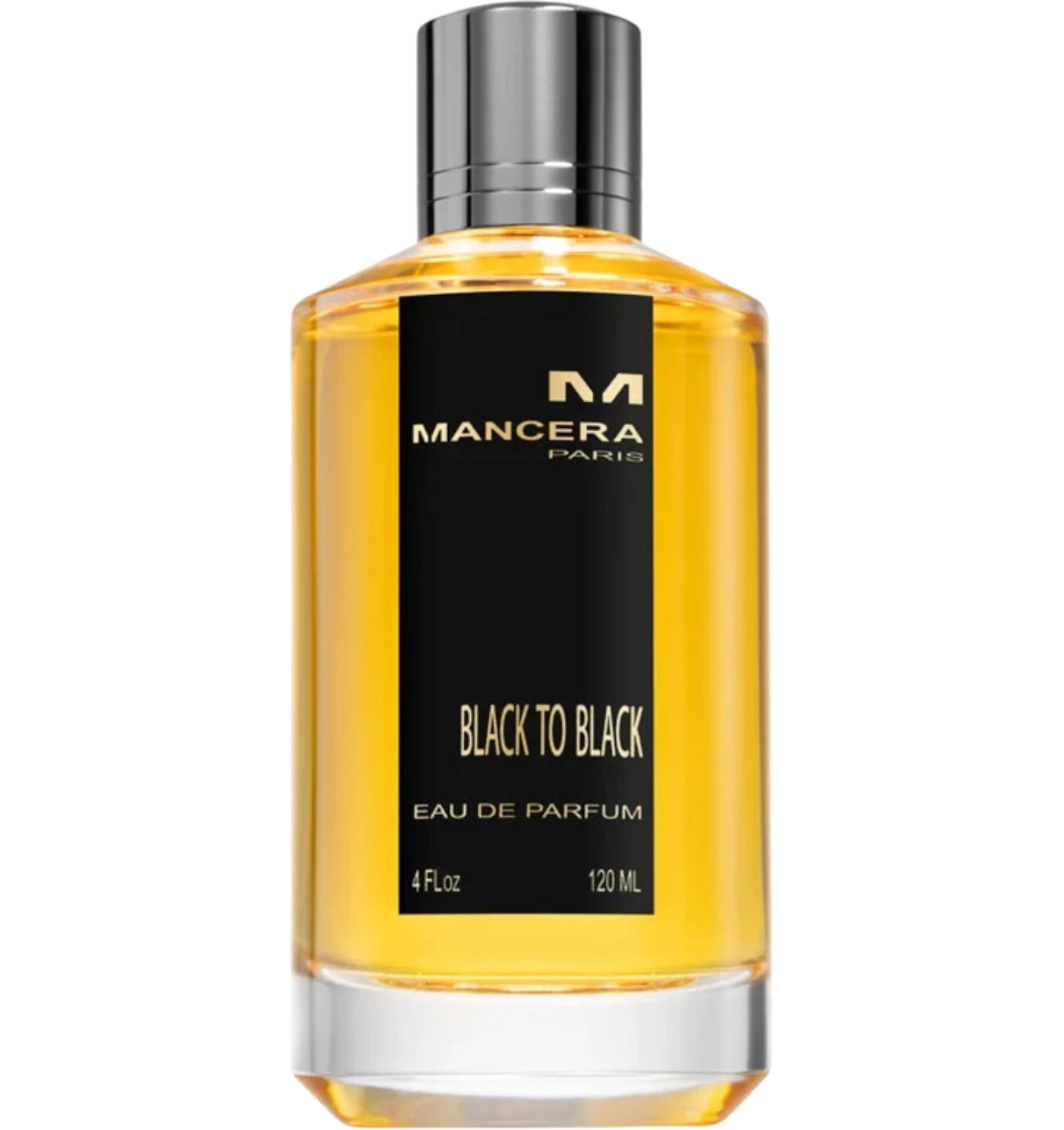 Mancera Black to Black eau de parfum 120ml in a golden amber shade