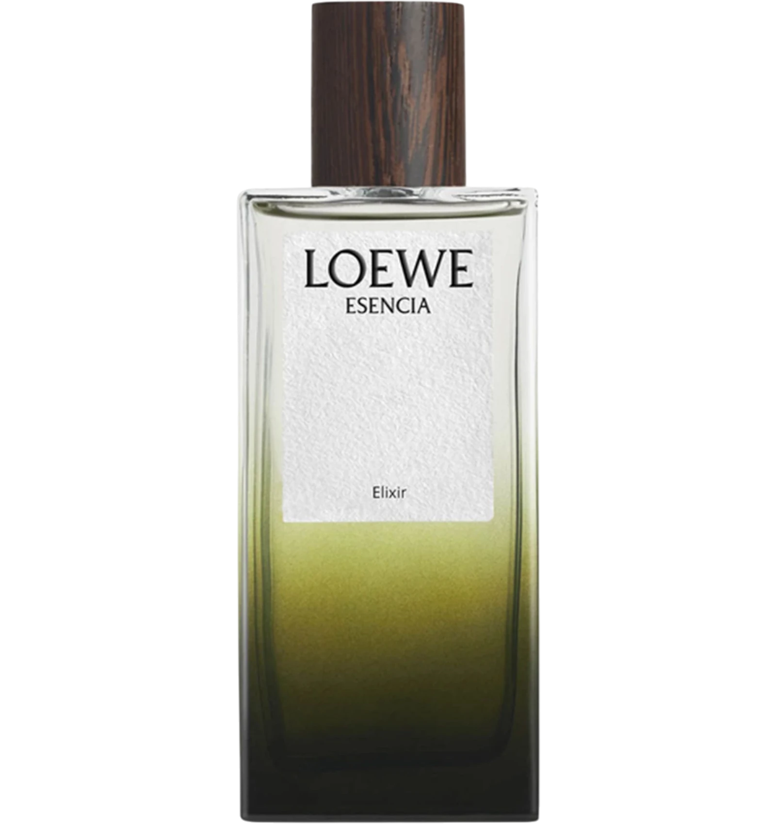 Loewe Esencia Elixir eau de parfum for men 100ml in a deep green ombre glass