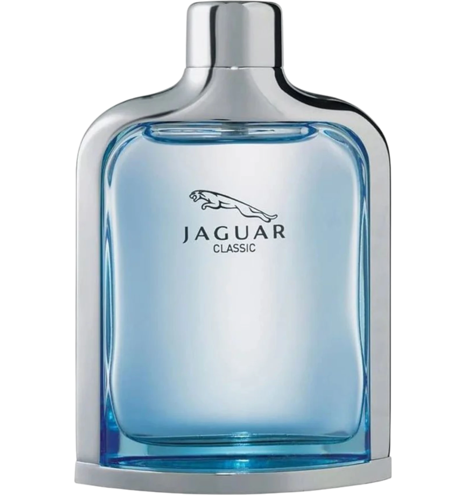 عطر جاكوار كلاسيك بلو رجالي او دي تواليت زجاجة فضية 100 مل