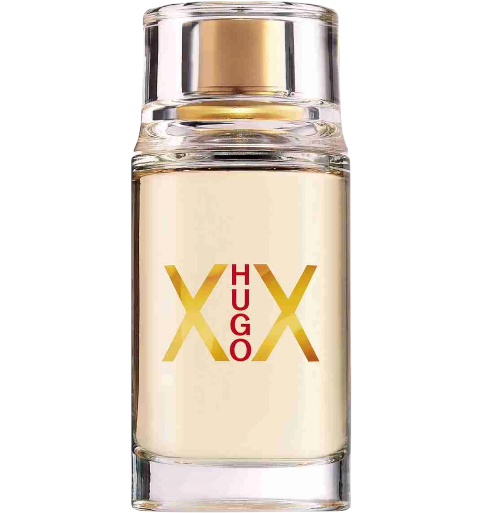 Hugo XX eau de toilette for women 100ml in a bright golden shade