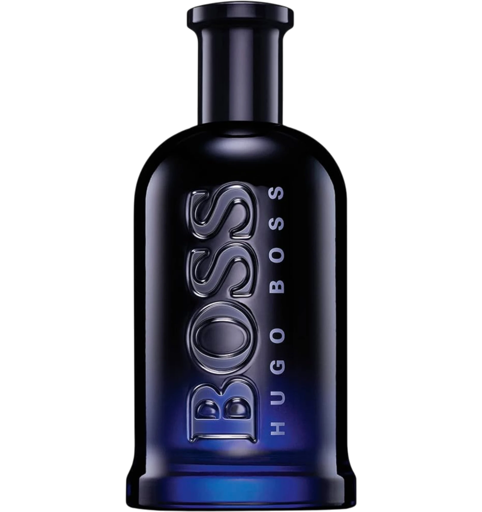 Hugo Boss Bottled Night eau de toilette for men 100ml in a deep navy bottle