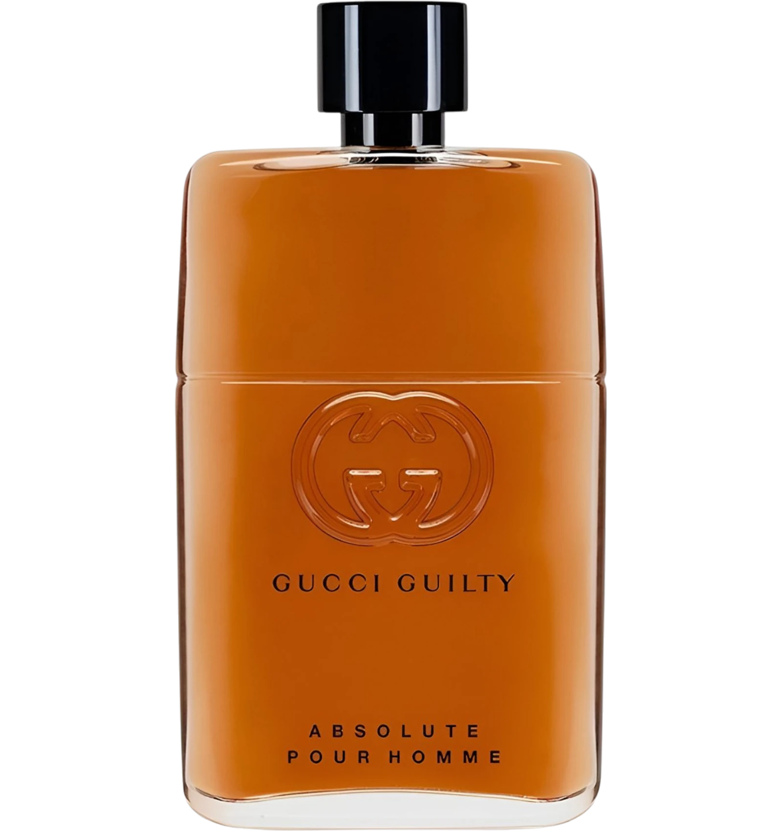 Gucci Guilty Absolute eau de parfum for men 90ml in a warm amber tone