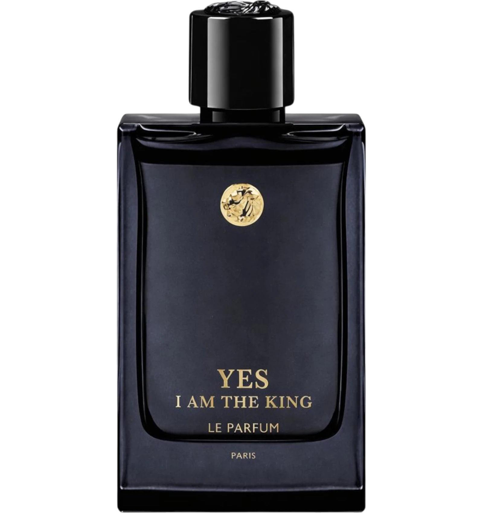 Geparlys Yes I Am The King le parfum for men 100ml with gold lion emblem
