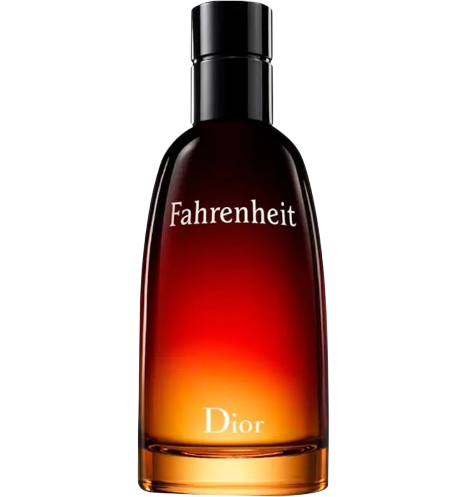 عطر ديور فهرنهايت رجالي او دي تواليت 100 مل زجاجة متدرجة بالأحمر والبرتقالي