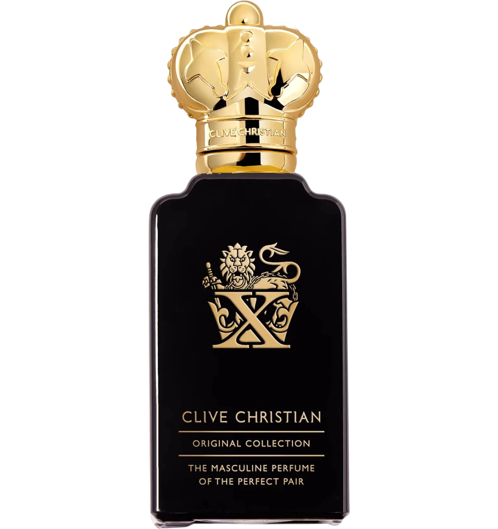 عطر كلايف كريستيان اكس اوريجنال كوليكشن رجالي بغطاء تاج ذهبي 100 مل