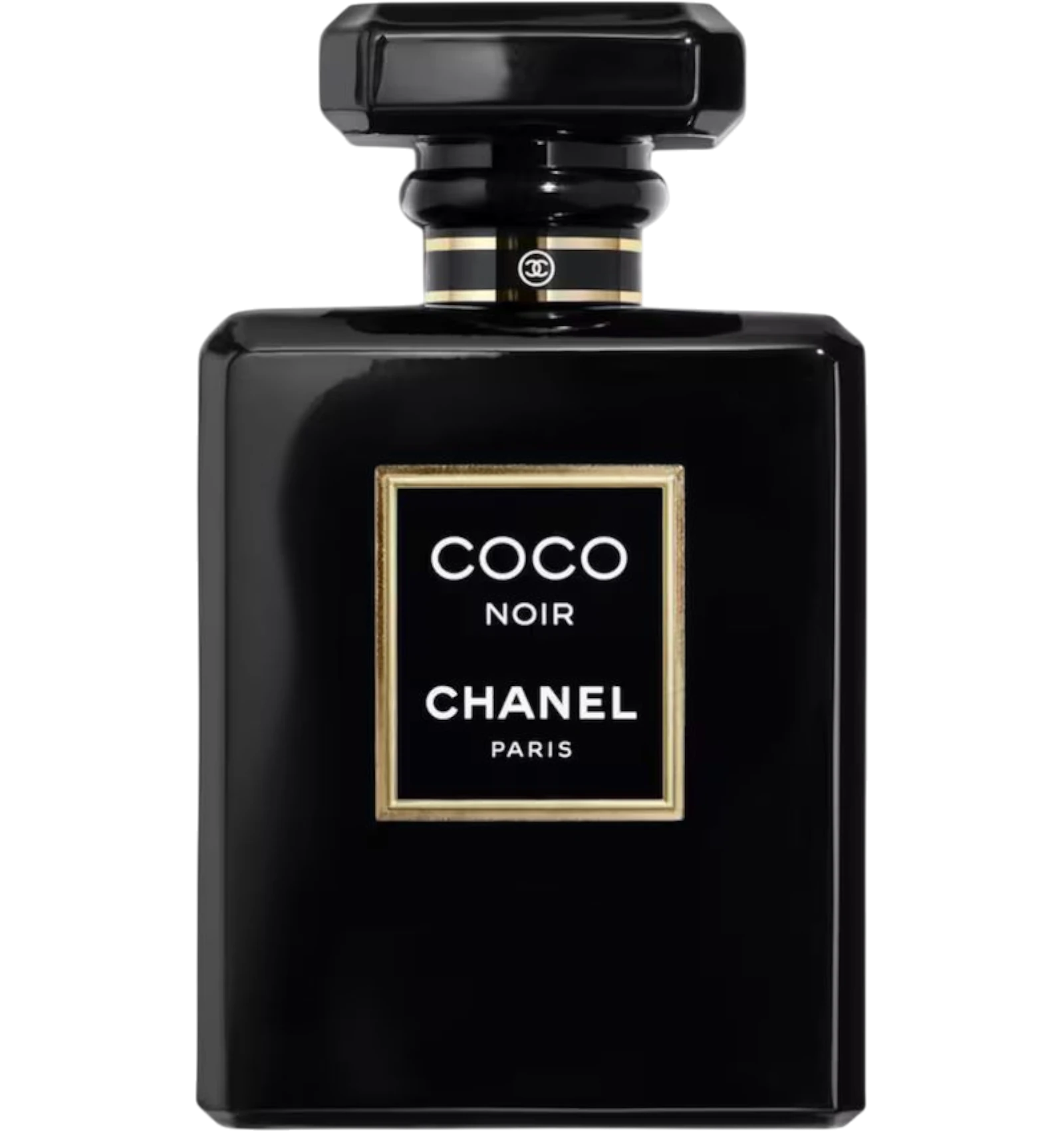 عطر شانيل كوكو نوار للنساء زجاجة سوداء بإطار ذهبي 100 مل