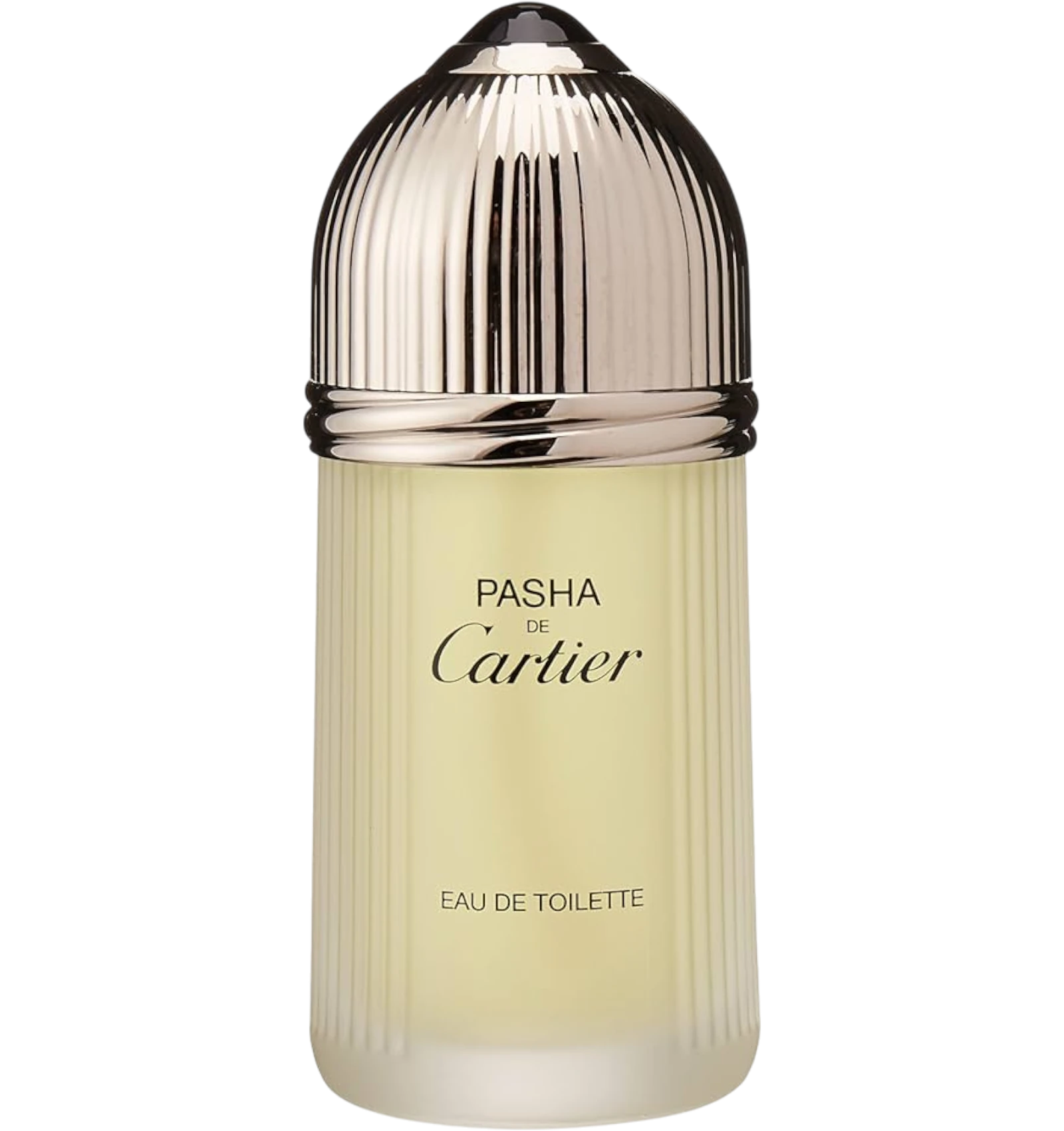 عطر باشا دي كارتييه او دي تواليت رجالي بغطاء فضي بحجم 100 مل