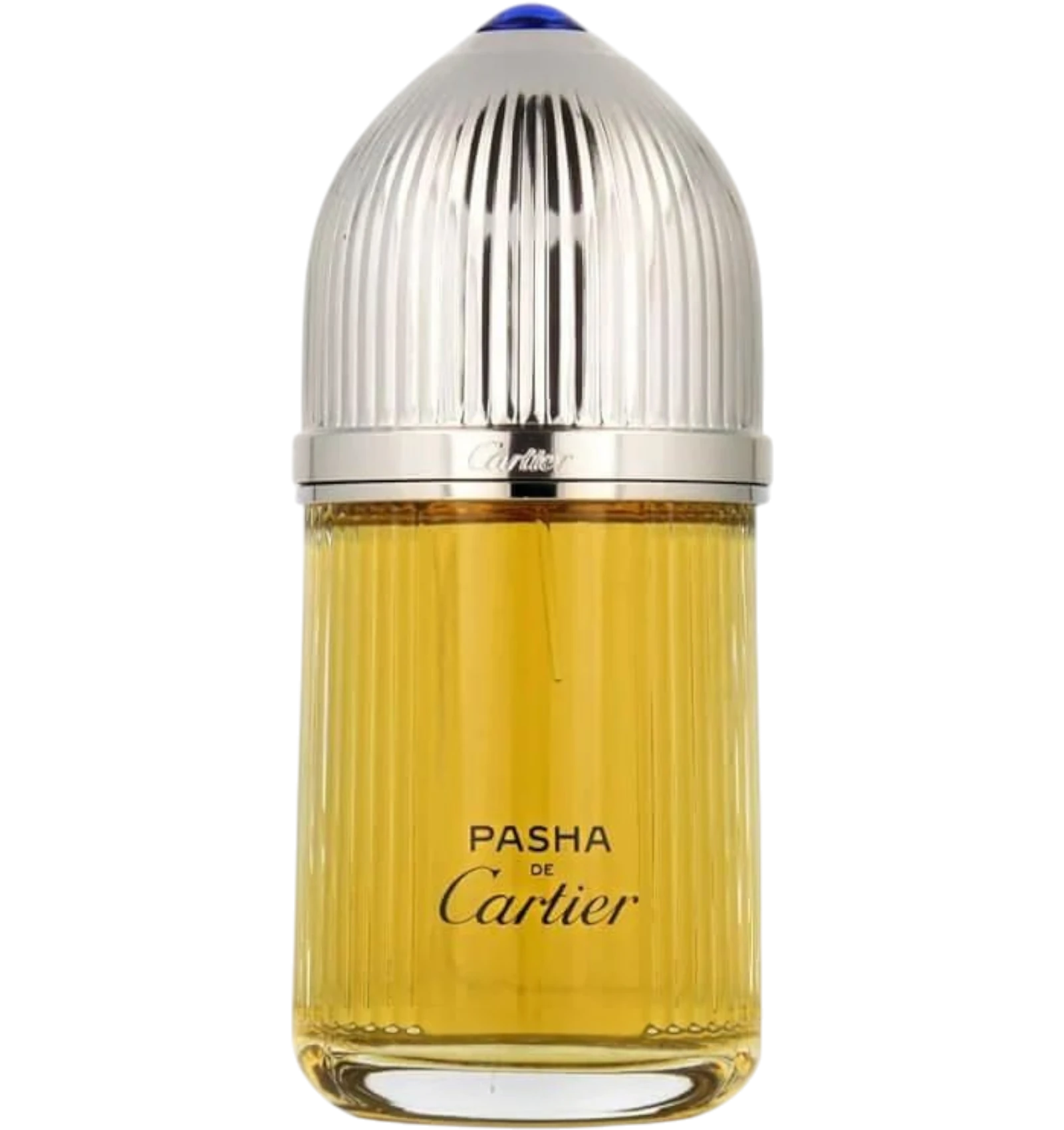 عطر باشا دي كارتير رجالي بارفيوم 100 مل زجاجة فضية بغطاء مضلع
