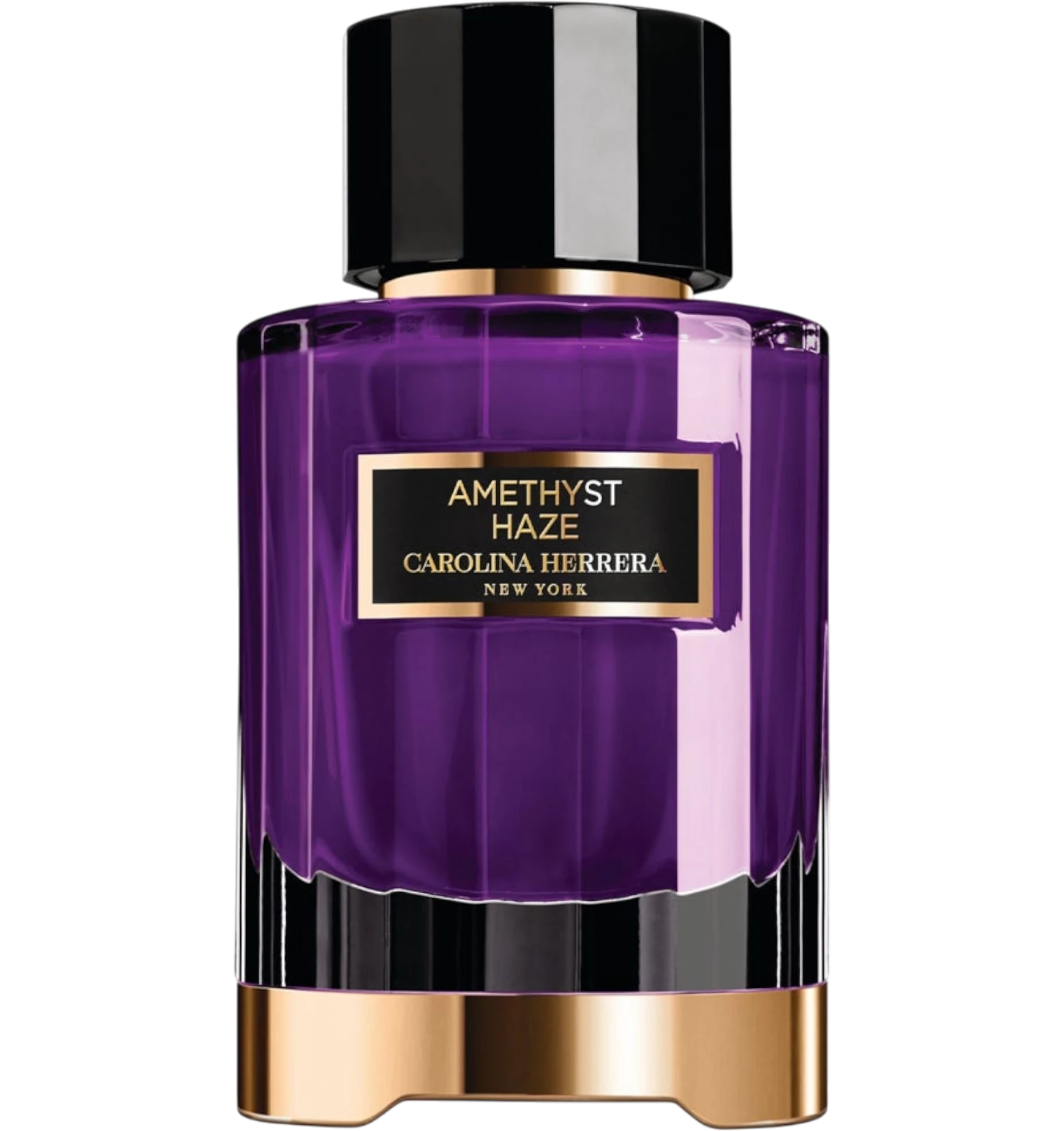 Carolina Herrera Amethyst Haze Eau de Parfum with purple crystal design 100ml