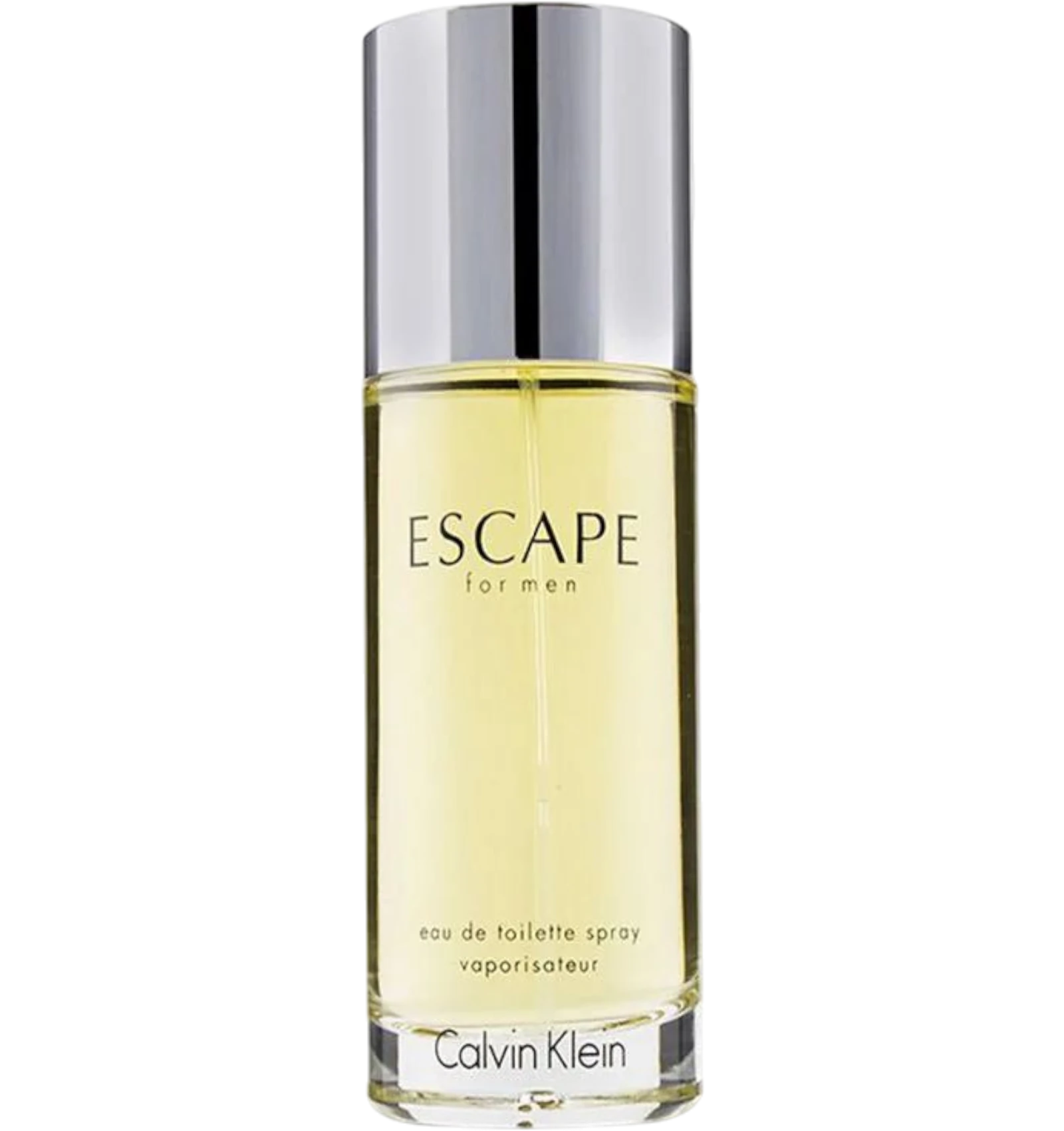 عطر اسكيب من كالفن كلاين رجالي او دي تواليت 100 مل بزجاجة صفراء شفافة