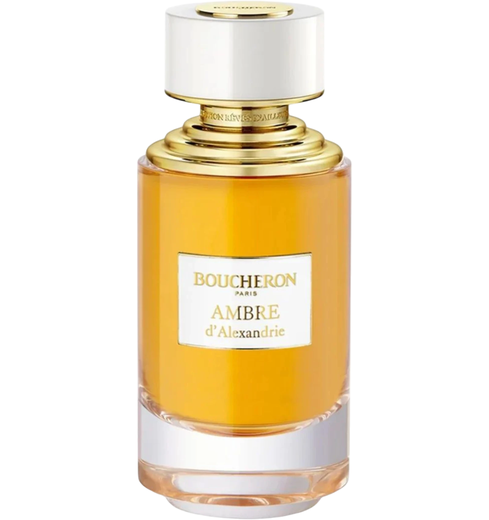 عطر بوشرون عنبر دي اليكسندريا يونيسكس او دي بارفيوم 125 مل بزجاجة عنبرية وغطاء أبيض