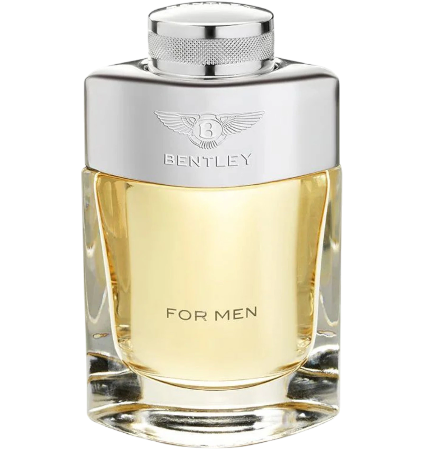 عطر بنتلي فور من رجالي او دي تواليت 100 مل زجاجة فضية بشعار الأجنحة